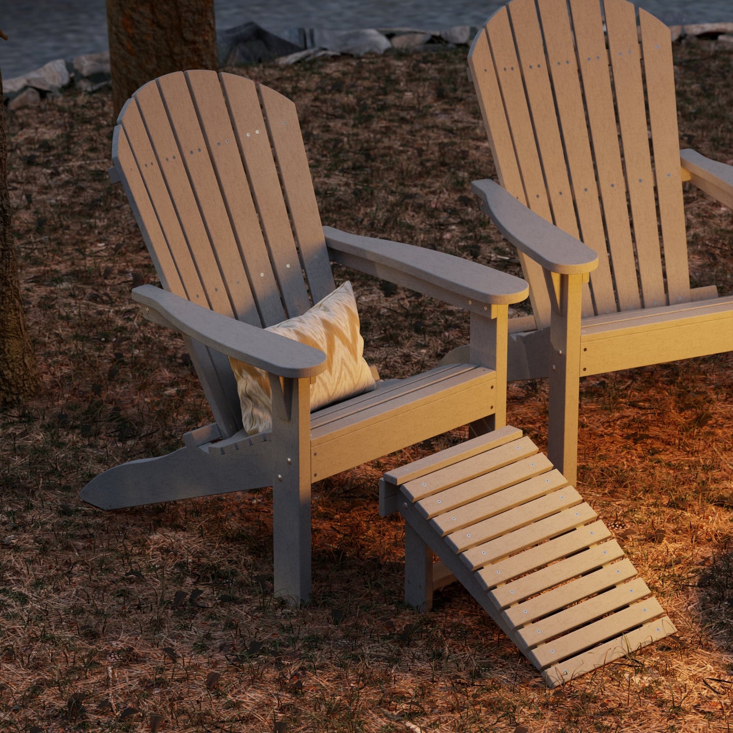 Wildridge Heritage Sunset Adirondack Chair (QUICK SHIP) - LEAD TIME TO SHIP 5 BUSINESS DAYS OR LESS