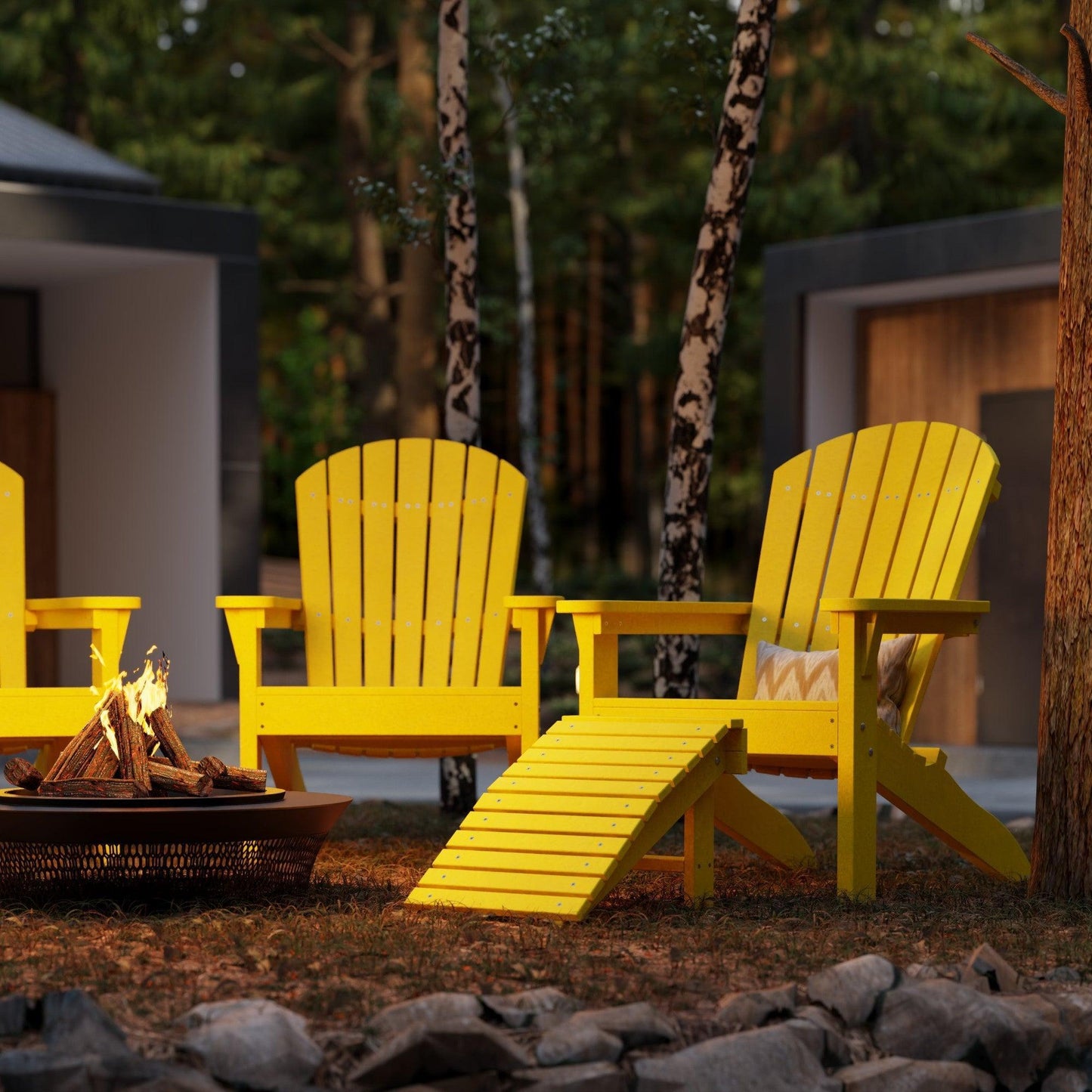Wildridge Heritage Sunset Adirondack Chair (QUICK SHIP) - LEAD TIME TO SHIP 5 BUSINESS DAYS OR LESS