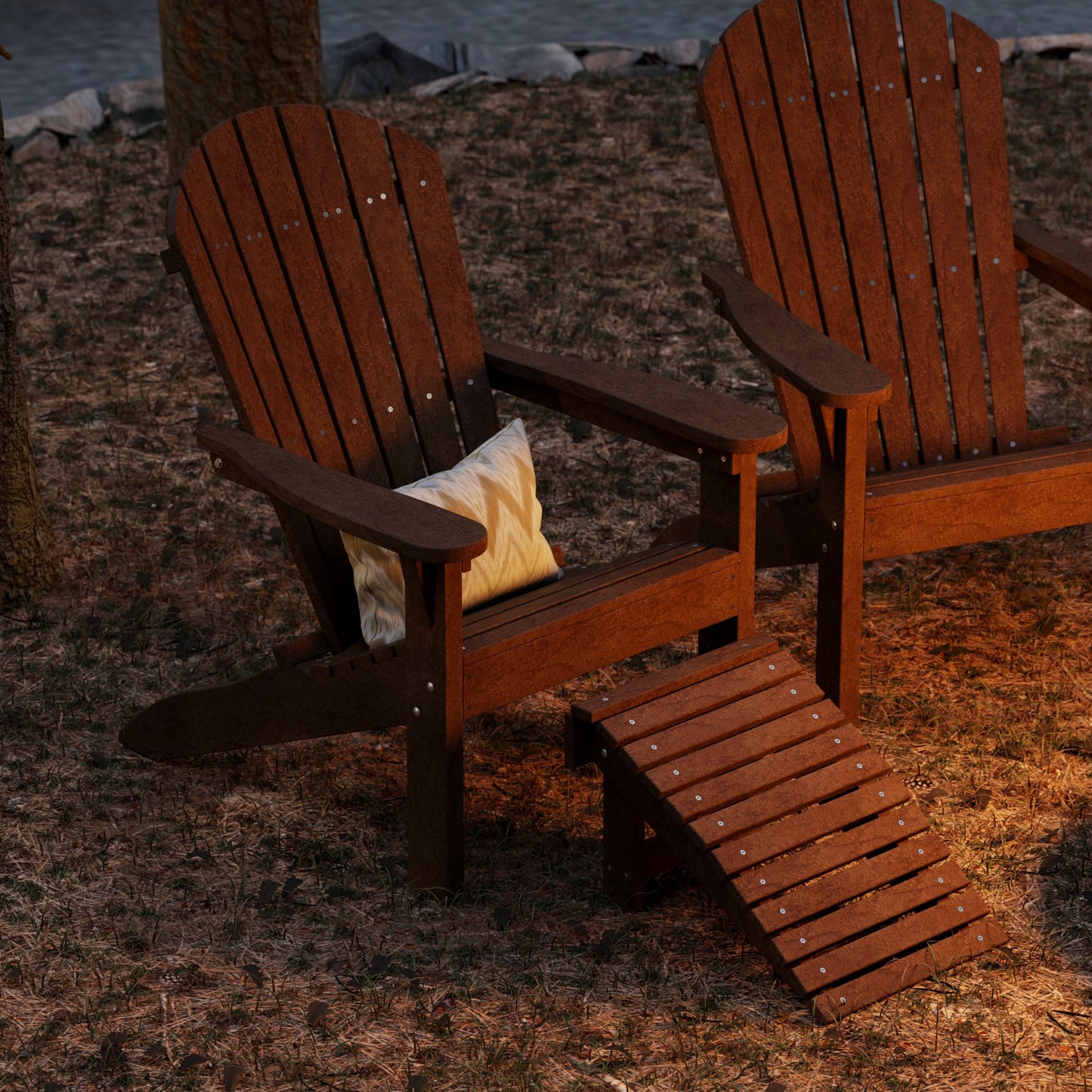 Wildridge Heritage Sunset Adirondack Chair (QUICK SHIP) - LEAD TIME TO SHIP 5 BUSINESS DAYS OR LESS