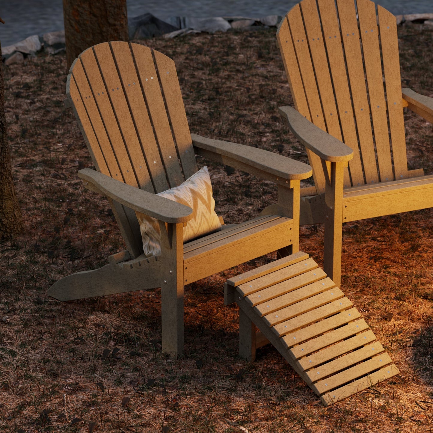 Wildridge Heritage Sunset Adirondack Chair (QUICK SHIP) - LEAD TIME TO SHIP 5 BUSINESS DAYS OR LESS
