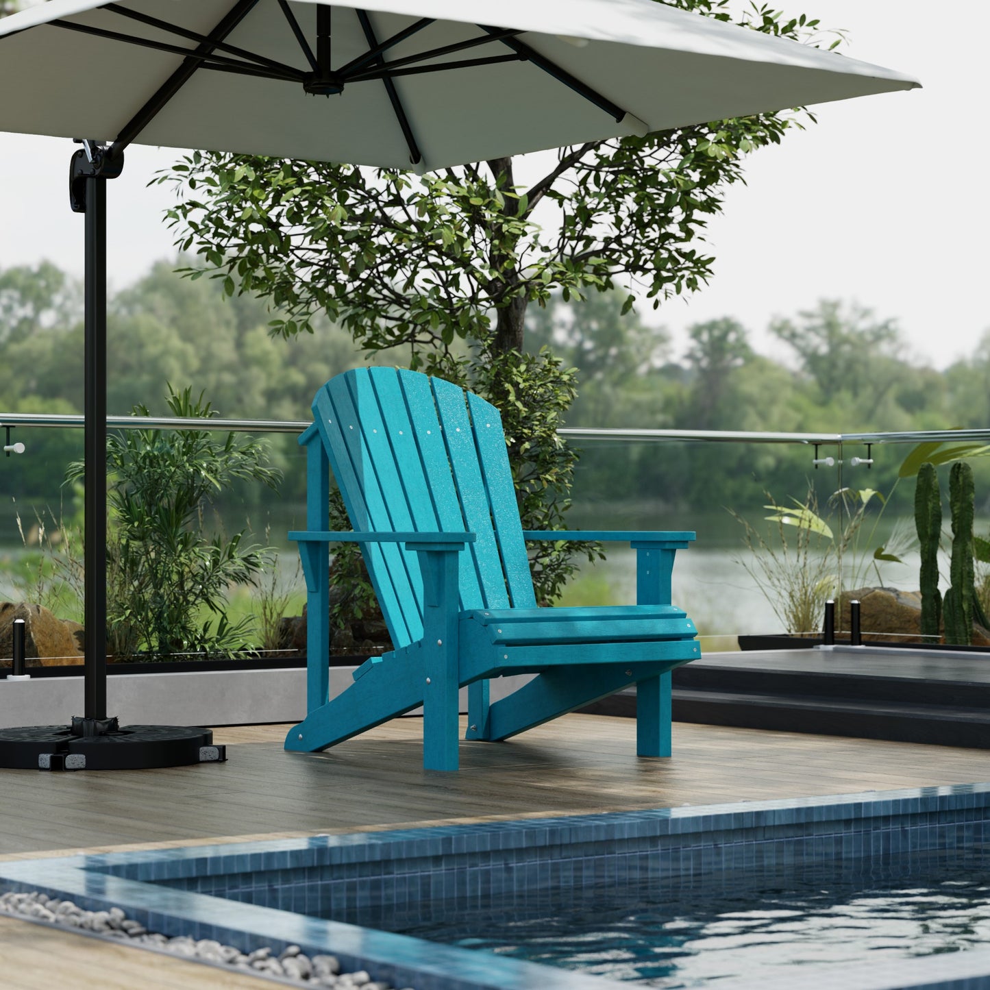 Wildridge Heritage Sunrise Adirondack Chair (QUICK SHIP) - LEAD TIME TO SHIP 5 BUSINESS DAYS OR LESS