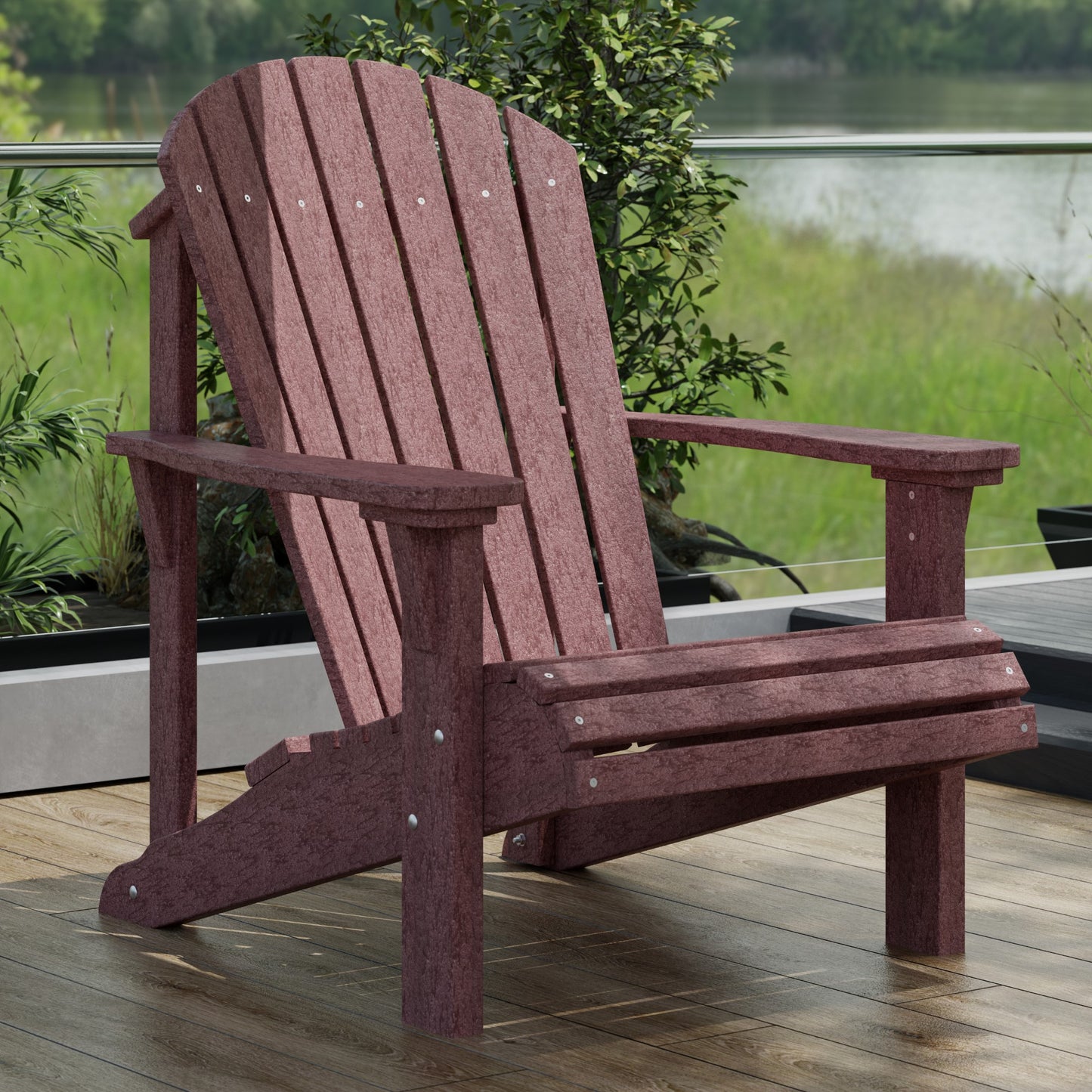Wildridge Heritage Sunrise Adirondack Chair (QUICK SHIP) - LEAD TIME TO SHIP 5 BUSINESS DAYS OR LESS