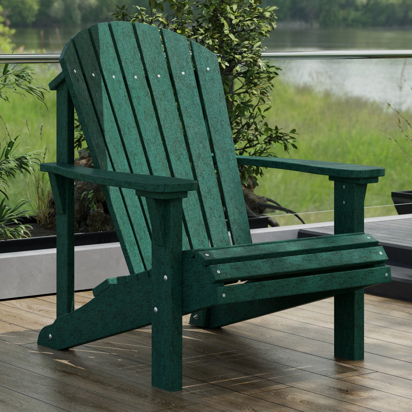 Wildridge Heritage Sunrise Adirondack Chair (QUICK SHIP) - LEAD TIME TO SHIP 5 BUSINESS DAYS OR LESS