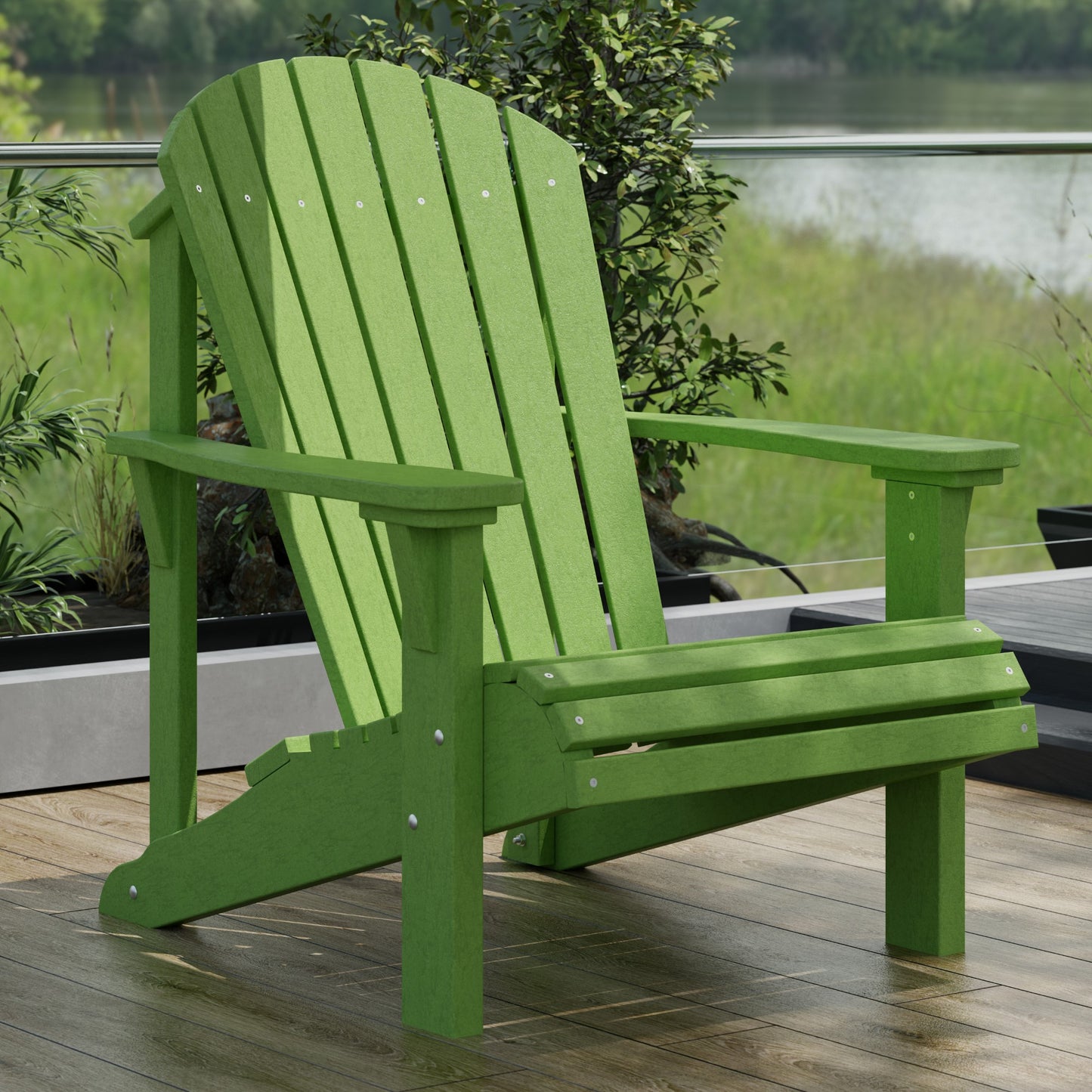 Wildridge Heritage Sunrise Adirondack Chair (QUICK SHIP) - LEAD TIME TO SHIP 5 BUSINESS DAYS OR LESS