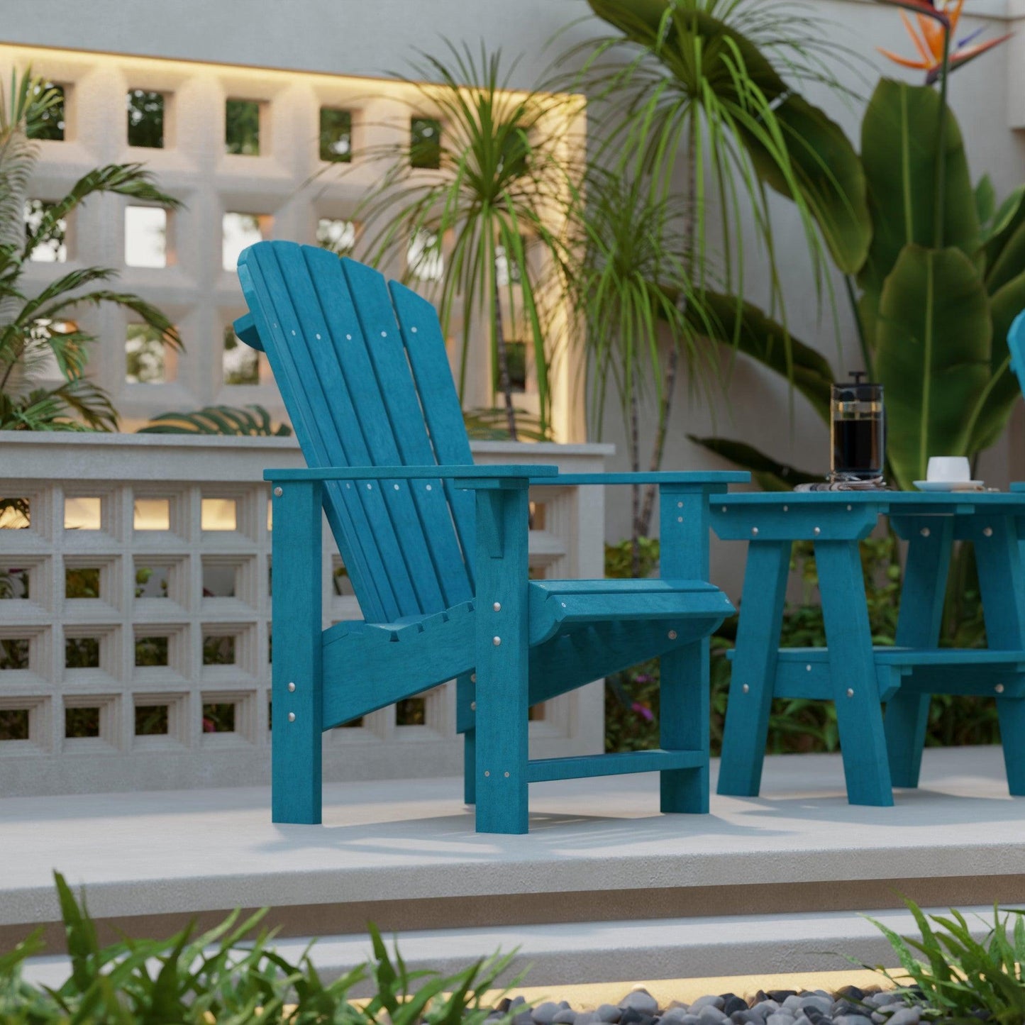 Wildridge Heritage Upright Adirondack Chair (QUICK SHIP) - LEAD TIME TO SHIP 5 BUSINESS DAYS OR LESS