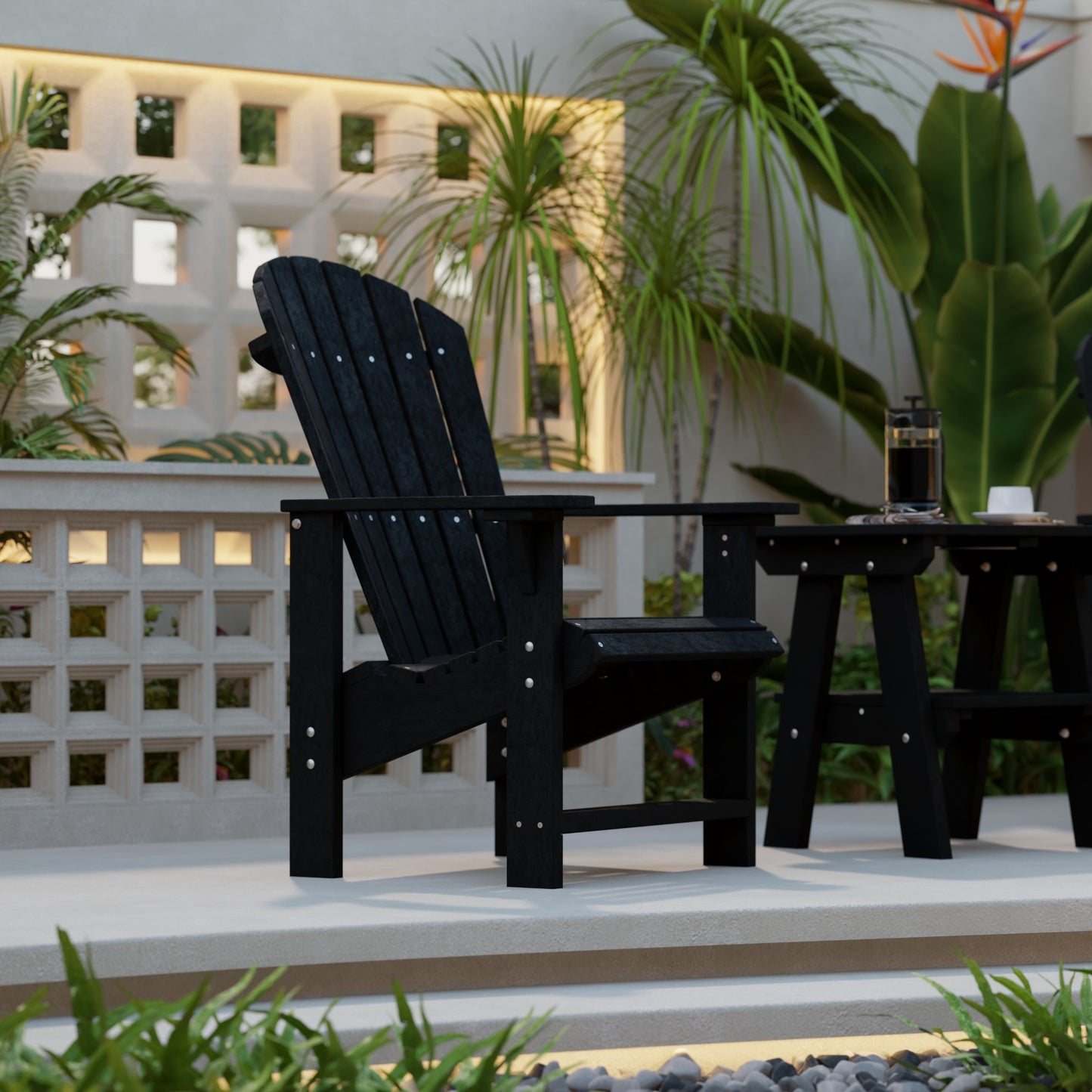 Wildridge Heritage Upright Adirondack Chair (QUICK SHIP) - LEAD TIME TO SHIP 5 BUSINESS DAYS OR LESS