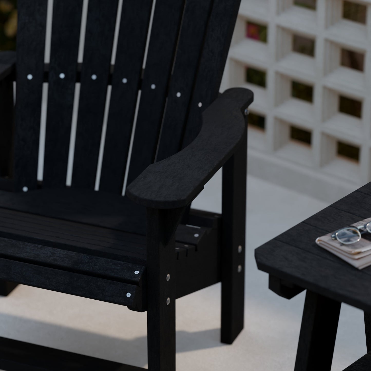 Wildridge Heritage Upright Adirondack Chair (QUICK SHIP) - LEAD TIME TO SHIP 5 BUSINESS DAYS OR LESS
