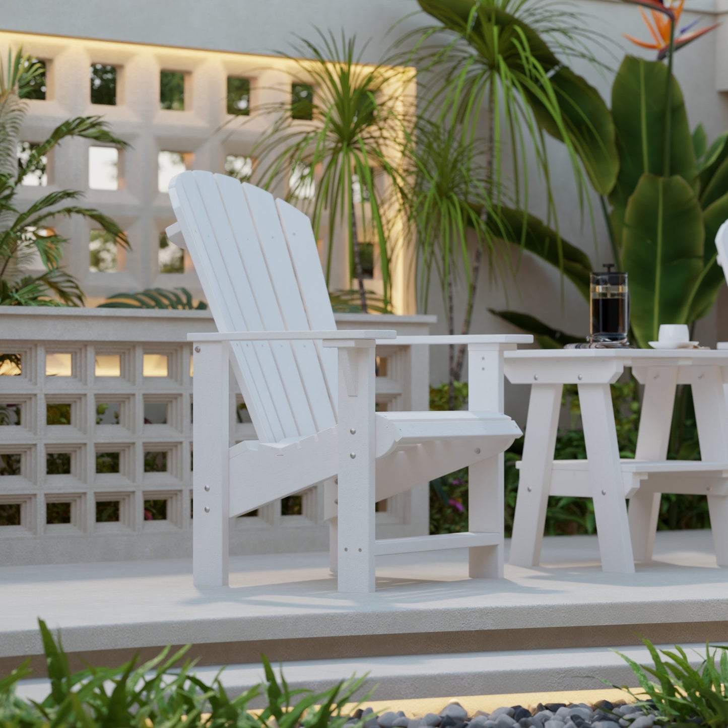 Wildridge Heritage Upright Adirondack Chair (QUICK SHIP) - LEAD TIME TO SHIP 5 BUSINESS DAYS OR LESS