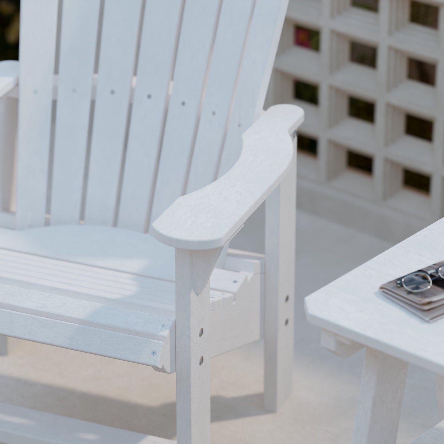 Wildridge Heritage Upright Adirondack Chair (QUICK SHIP) - LEAD TIME TO SHIP 5 BUSINESS DAYS OR LESS