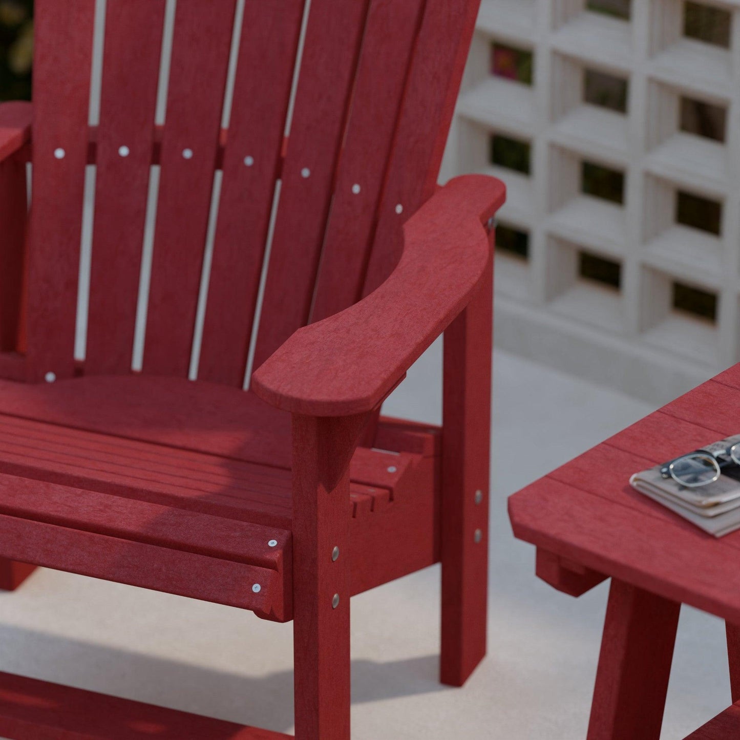 Wildridge Heritage Upright Adirondack Chair (QUICK SHIP) - LEAD TIME TO SHIP 5 BUSINESS DAYS OR LESS