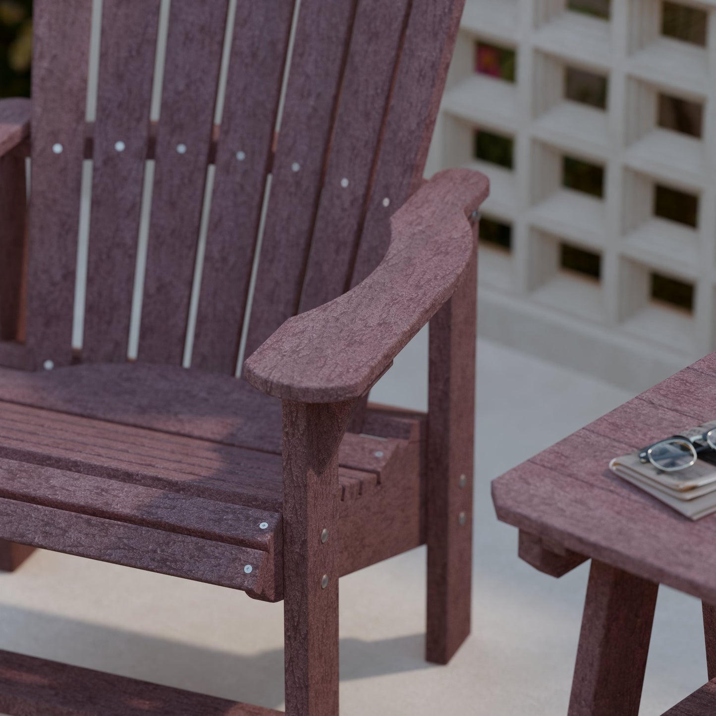 Wildridge Heritage Upright Adirondack Chair (QUICK SHIP) - LEAD TIME TO SHIP 5 BUSINESS DAYS OR LESS