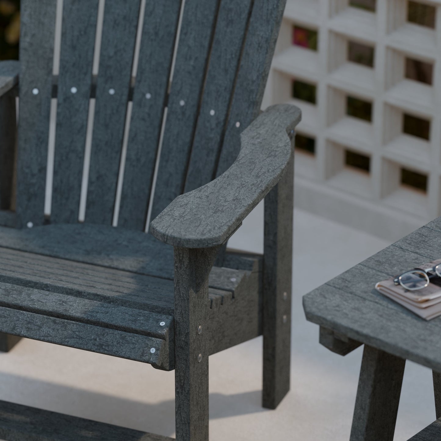 Wildridge Heritage Upright Adirondack Chair (QUICK SHIP) - LEAD TIME TO SHIP 5 BUSINESS DAYS OR LESS