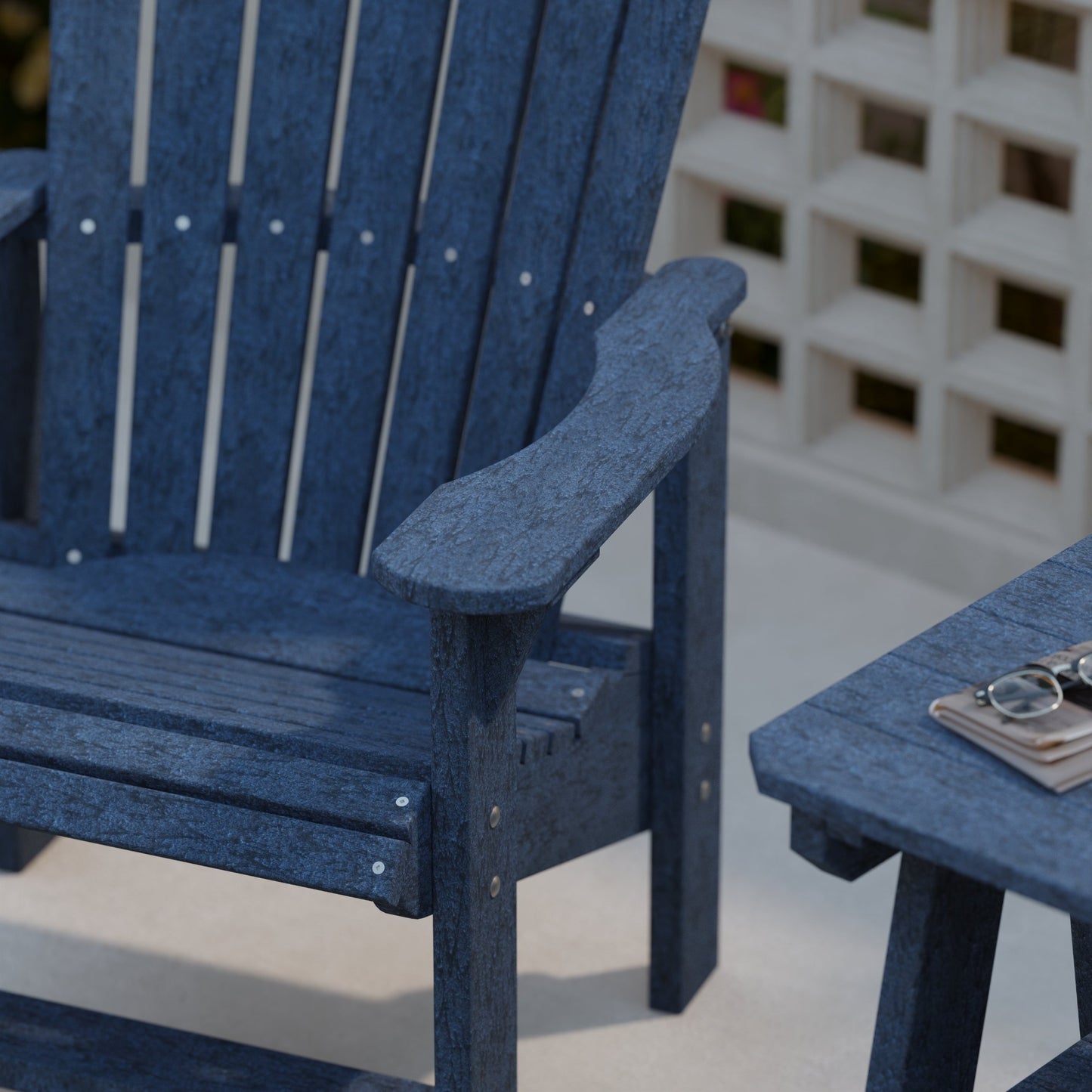 Wildridge Heritage Upright Adirondack Chair (QUICK SHIP) - LEAD TIME TO SHIP 5 BUSINESS DAYS OR LESS