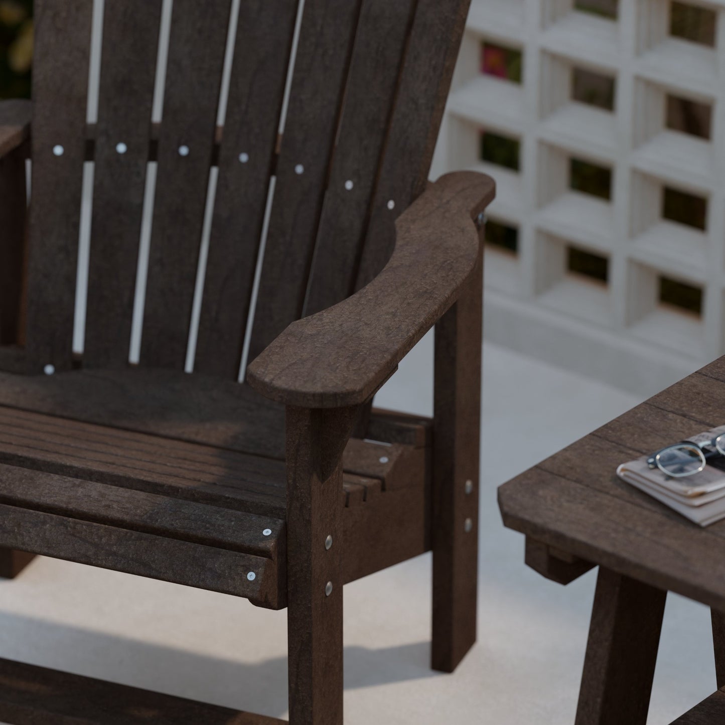 Wildridge Heritage Upright Adirondack Chair (QUICK SHIP) - LEAD TIME TO SHIP 5 BUSINESS DAYS OR LESS