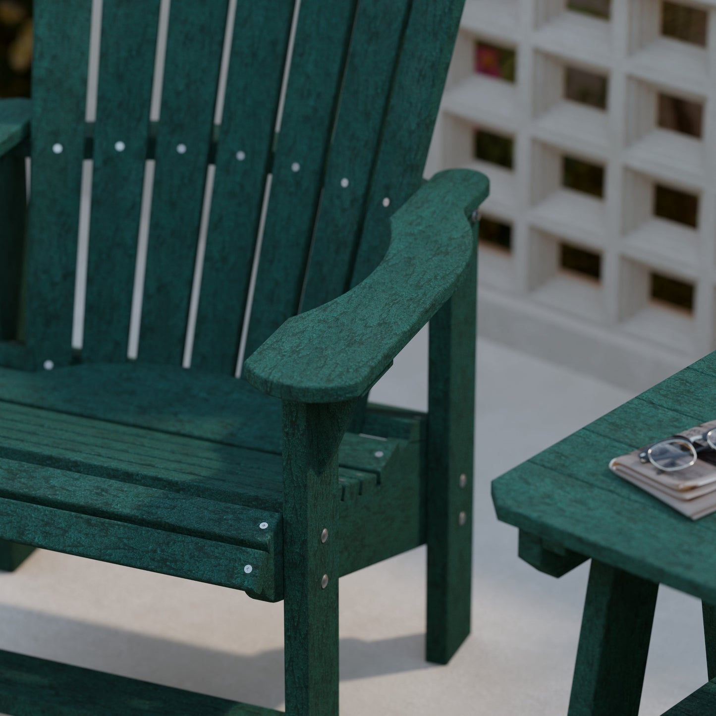 Wildridge Heritage Upright Adirondack Chair (QUICK SHIP) - LEAD TIME TO SHIP 5 BUSINESS DAYS OR LESS