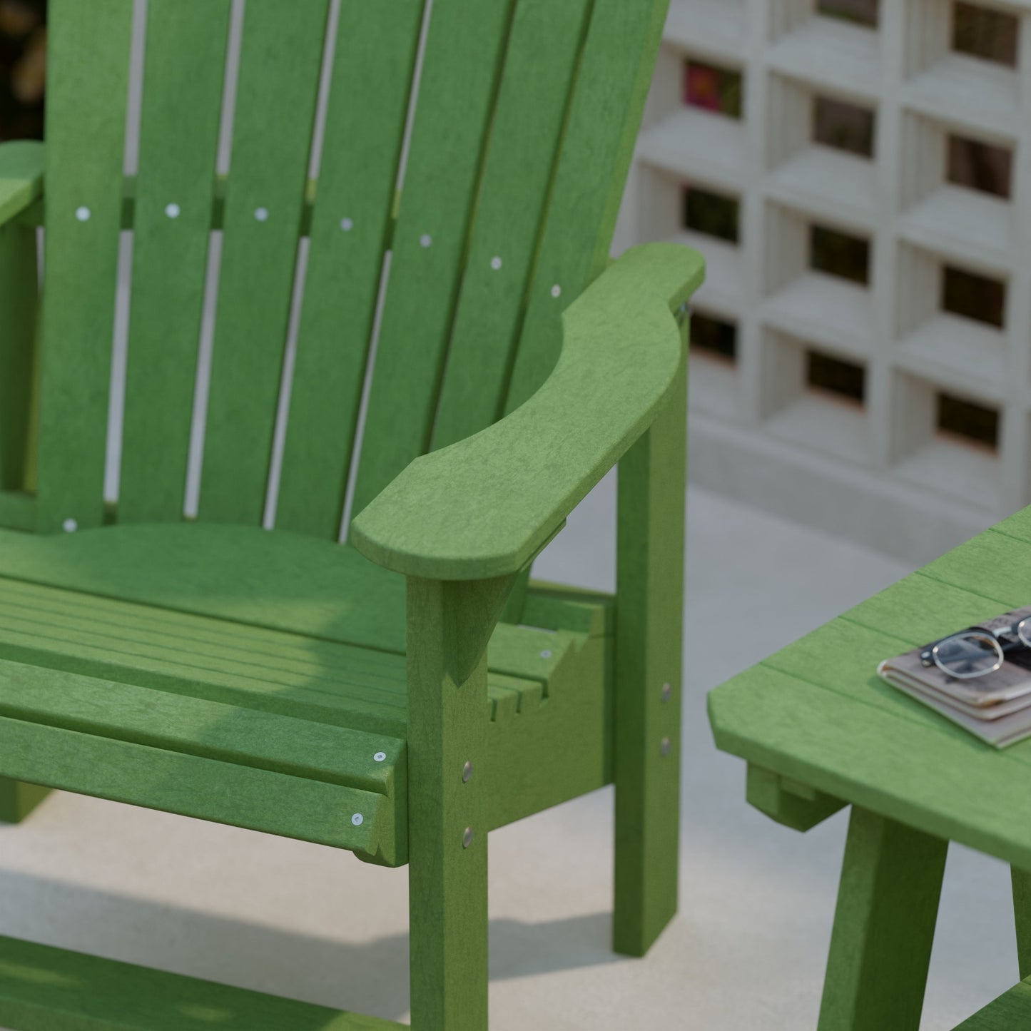 Wildridge Heritage Upright Adirondack Chair (QUICK SHIP) - LEAD TIME TO SHIP 5 BUSINESS DAYS OR LESS