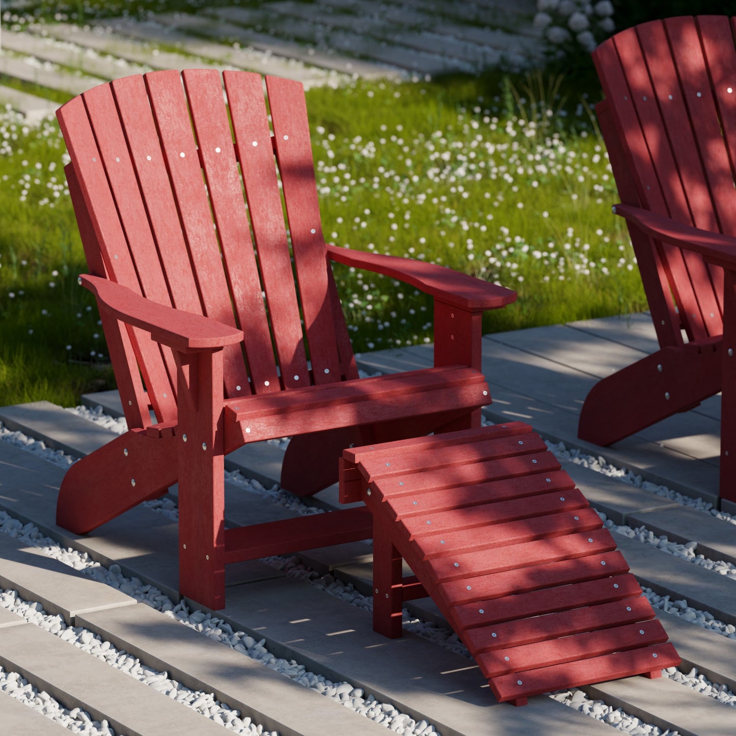 Wildridge Heritage Folding Footstool - LEAD TIME TO SHIP 4 TO 6 WEEKS
