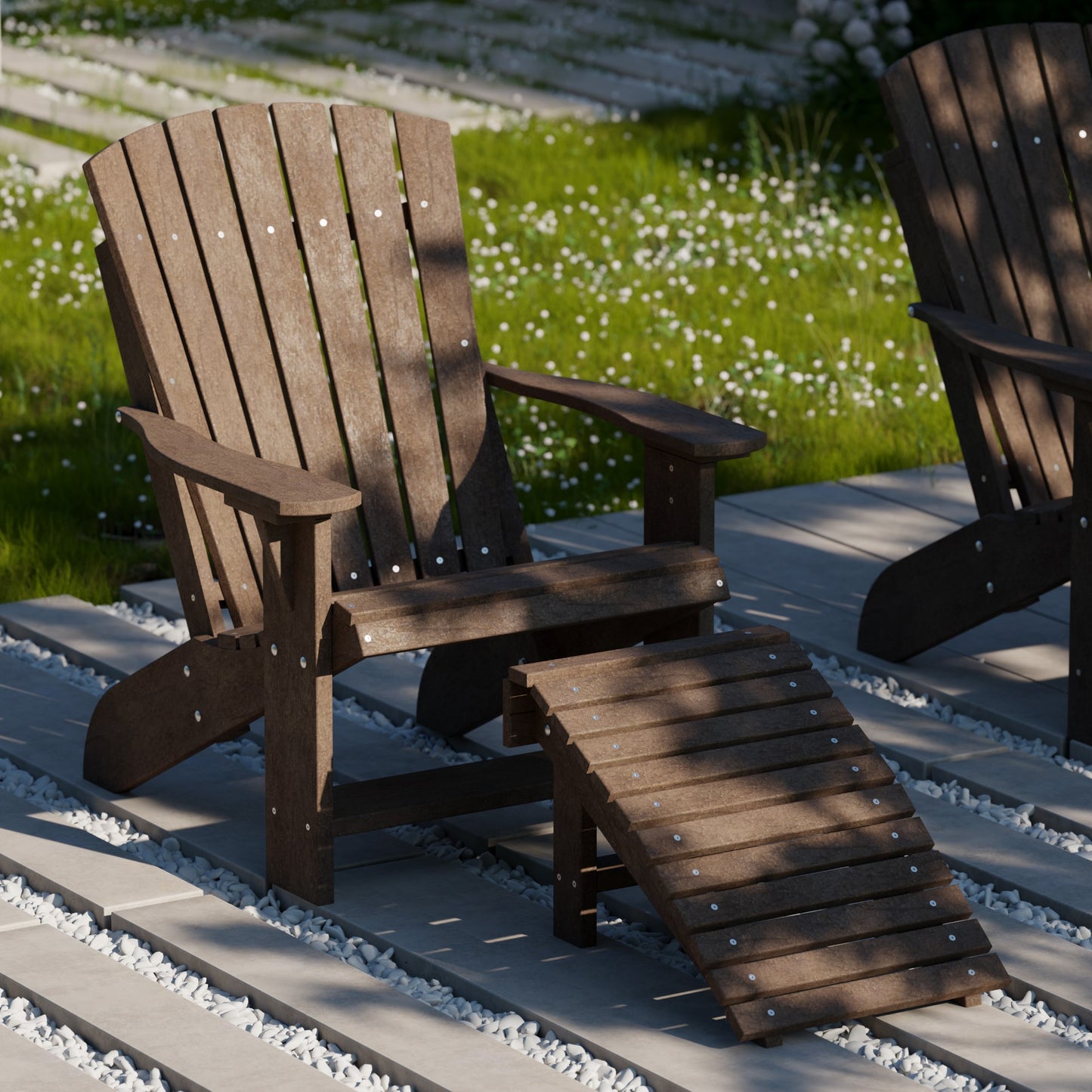 Wildridge Heritage Folding Footstool - LEAD TIME TO SHIP 4 TO 6 WEEKS
