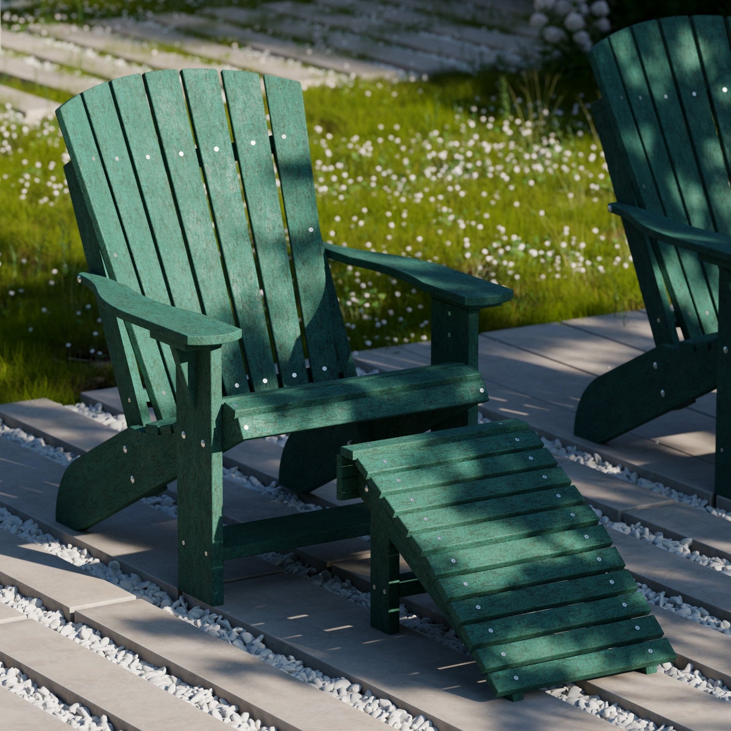 Wildridge Heritage Folding Footstool - LEAD TIME TO SHIP 4 TO 6 WEEKS