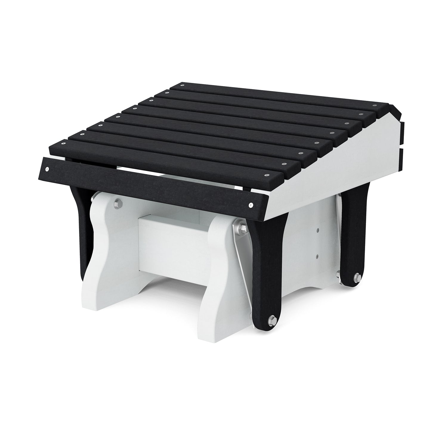 Wildridge Recycled Plastic Heritage Gliding Footrest (QUICK SHIP) - LEAD TIME TO SHIP 5 BUSINESS DAYS OR LESS
