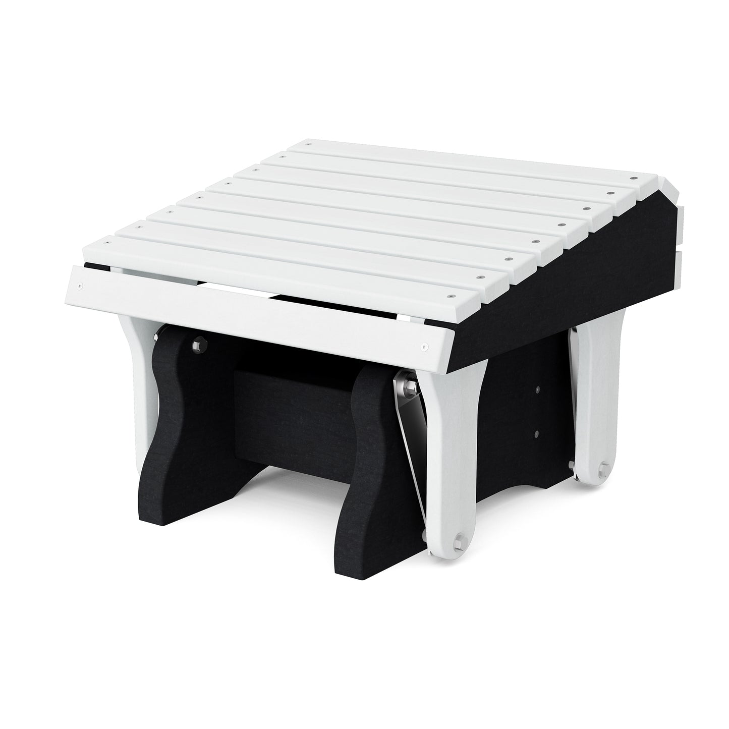 Wildridge Recycled Plastic Heritage Gliding Footrest (QUICK SHIP) - LEAD TIME TO SHIP 5 BUSINESS DAYS OR LESS