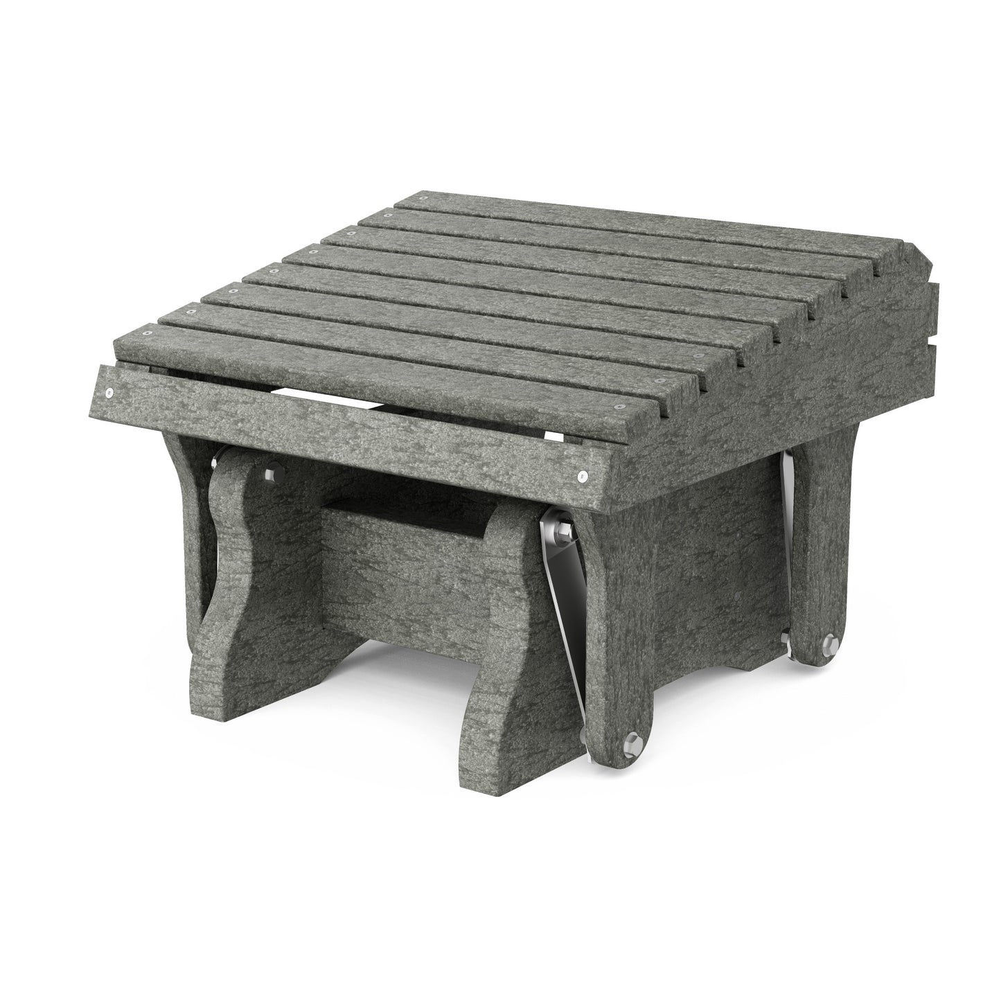 Wildridge Recycled Plastic Heritage Gliding Footrest (QUICK SHIP) - LEAD TIME TO SHIP 5 BUSINESS DAYS OR LESS