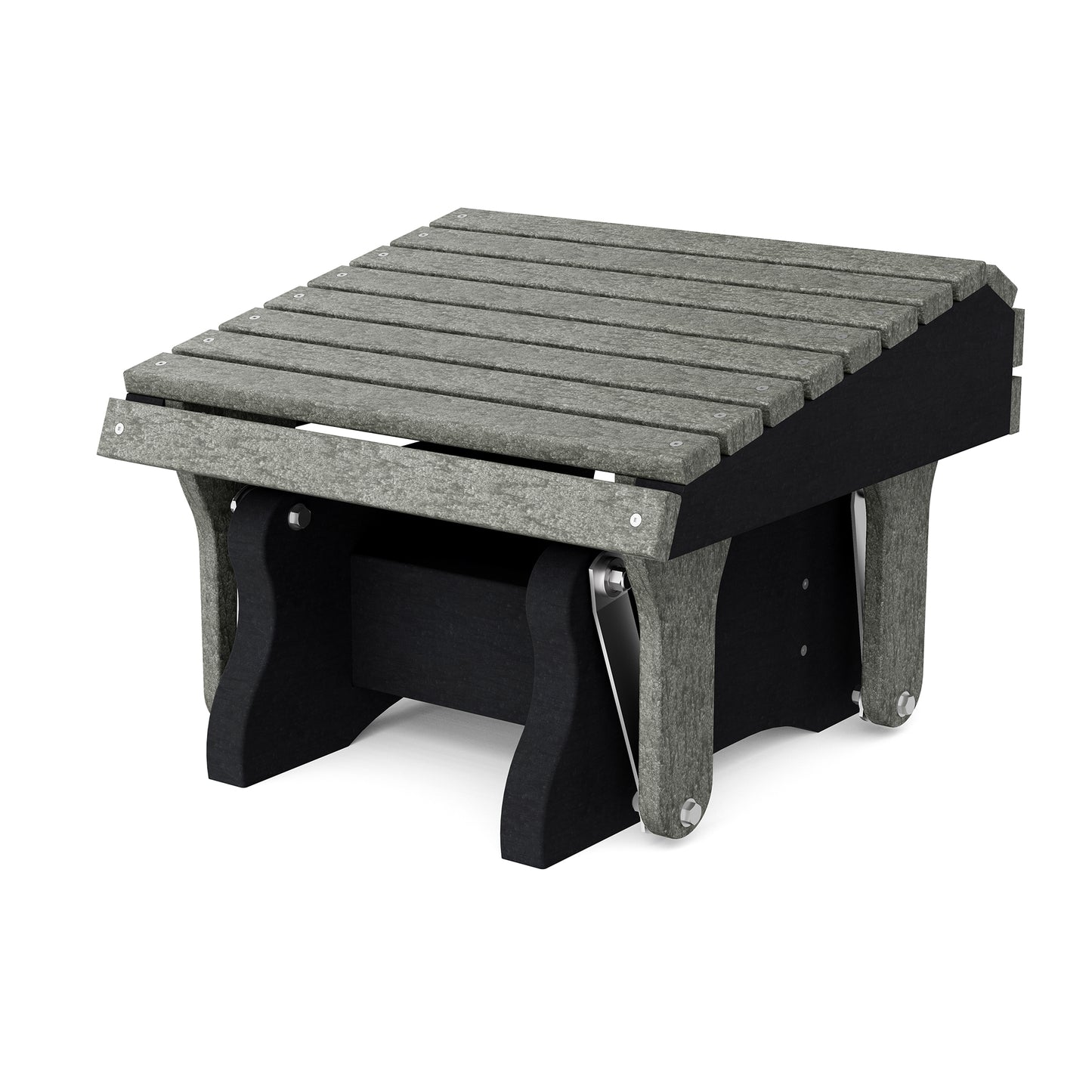 Wildridge Recycled Plastic Heritage Gliding Footrest (QUICK SHIP) - LEAD TIME TO SHIP 5 BUSINESS DAYS OR LESS