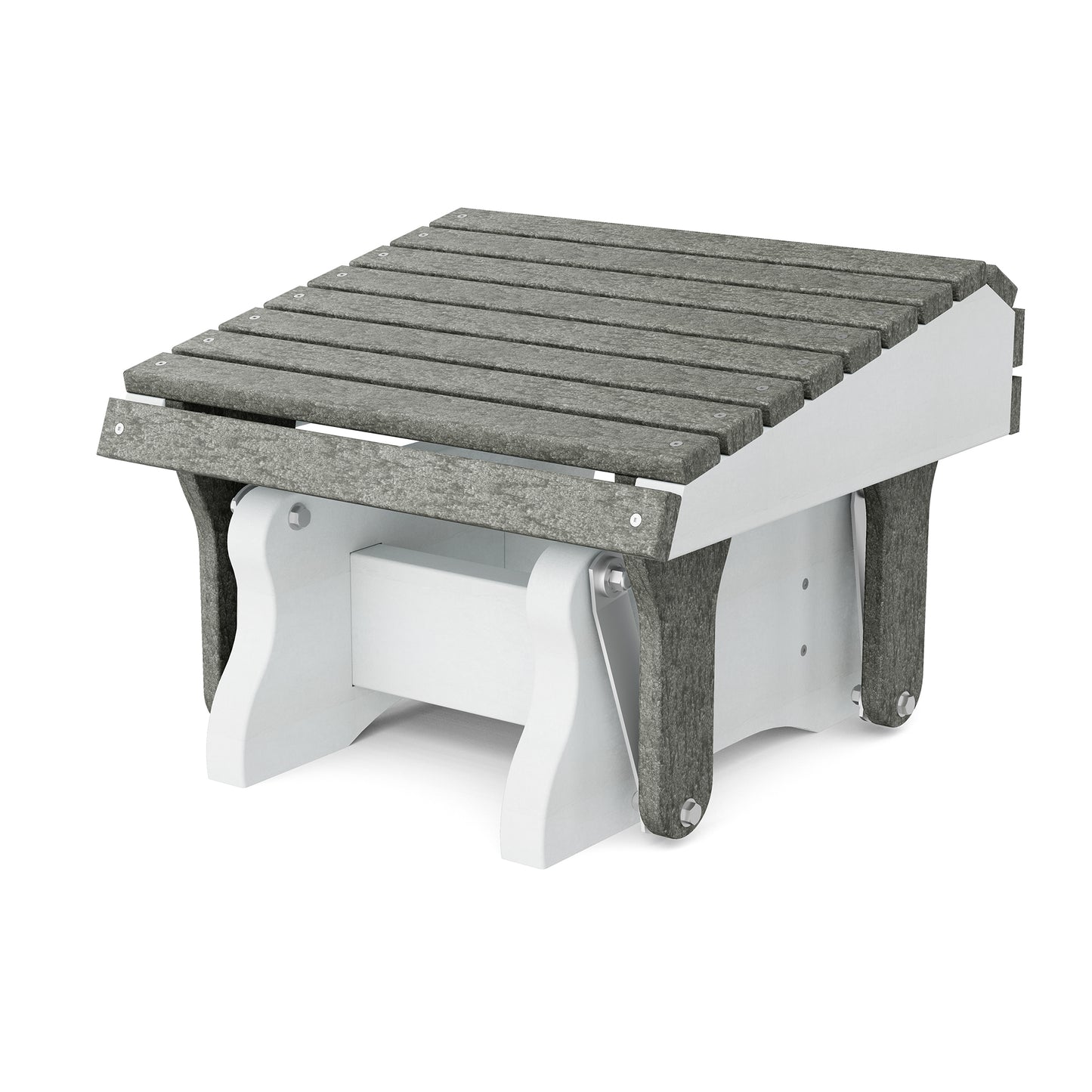 Wildridge Recycled Plastic Heritage Gliding Footrest (QUICK SHIP) - LEAD TIME TO SHIP 5 BUSINESS DAYS OR LESS