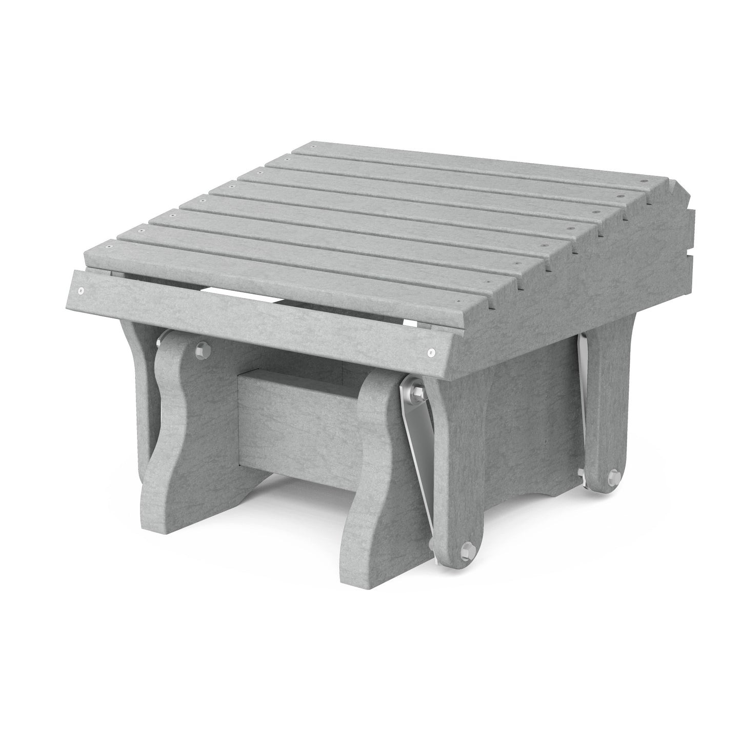 Wildridge Recycled Plastic Heritage Gliding Footrest (QUICK SHIP) - LEAD TIME TO SHIP 5 BUSINESS DAYS OR LESS