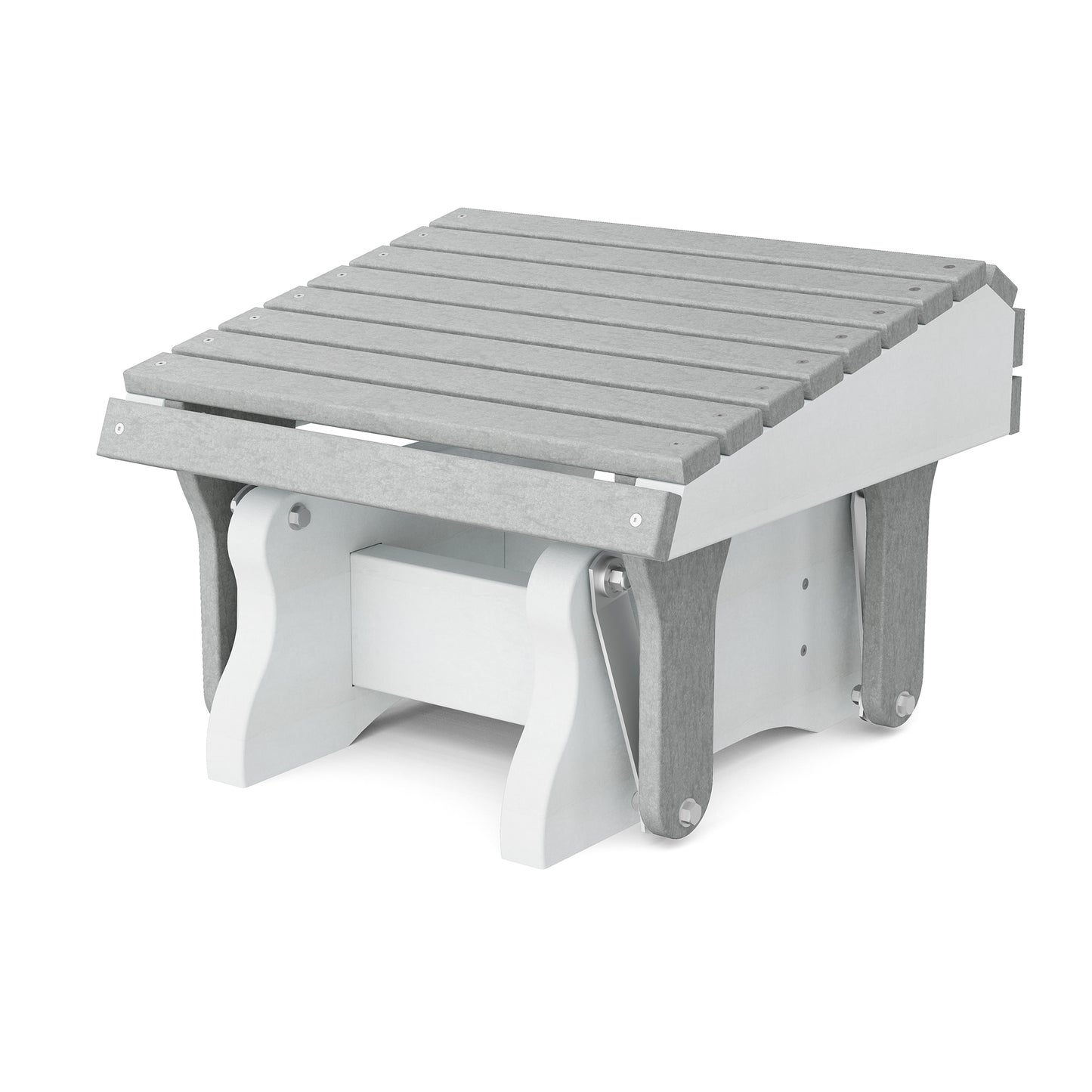 Wildridge Recycled Plastic Heritage Gliding Footrest (QUICK SHIP) - LEAD TIME TO SHIP 5 BUSINESS DAYS OR LESS