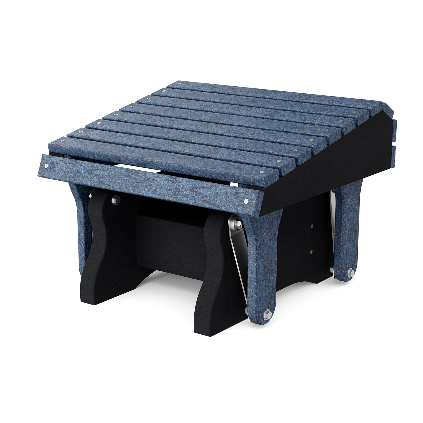 Wildridge Recycled Plastic Heritage Gliding Footrest (QUICK SHIP) - LEAD TIME TO SHIP 5 BUSINESS DAYS OR LESS