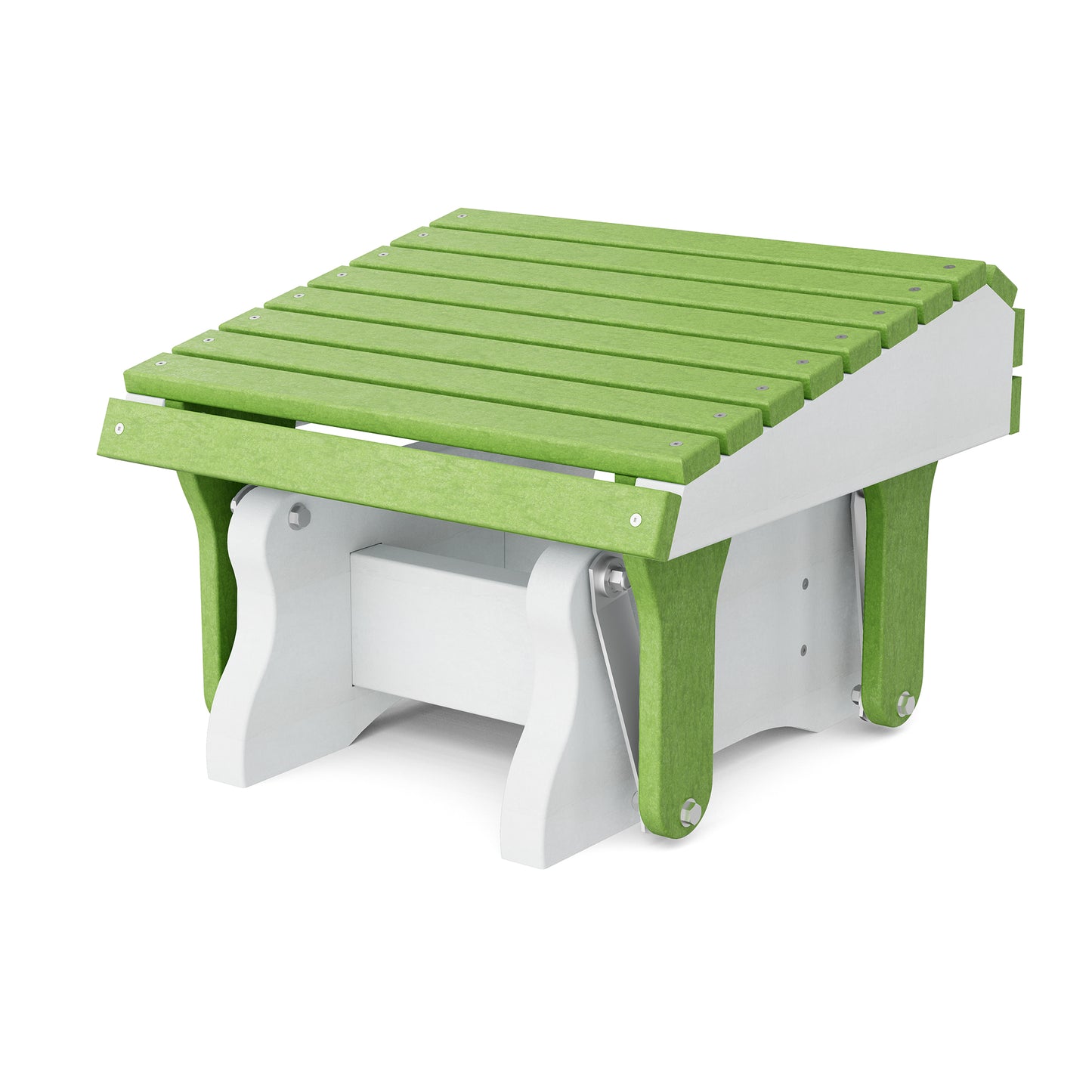 Wildridge Recycled Plastic Heritage Gliding Footrest (QUICK SHIP) - LEAD TIME TO SHIP 5 BUSINESS DAYS OR LESS