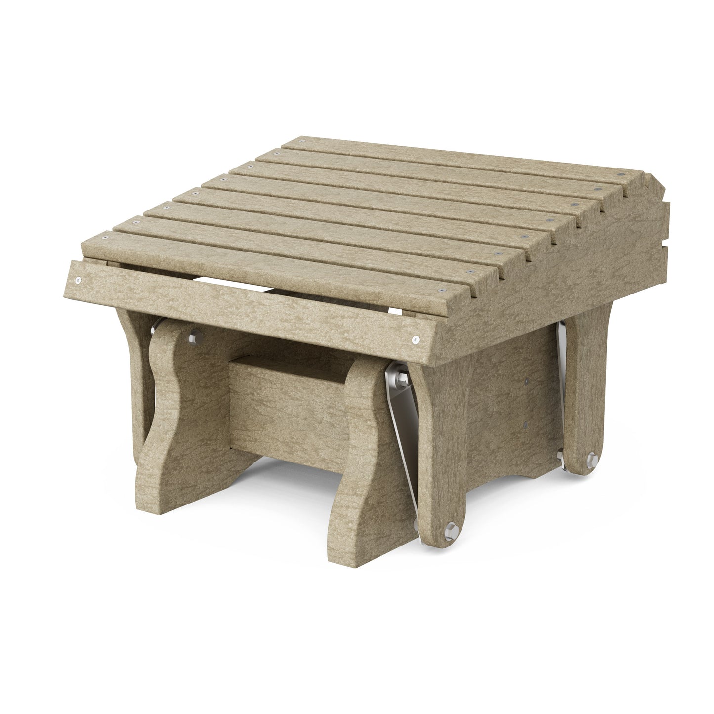 Wildridge Recycled Plastic Heritage Gliding Footrest (QUICK SHIP) - LEAD TIME TO SHIP 5 BUSINESS DAYS OR LESS