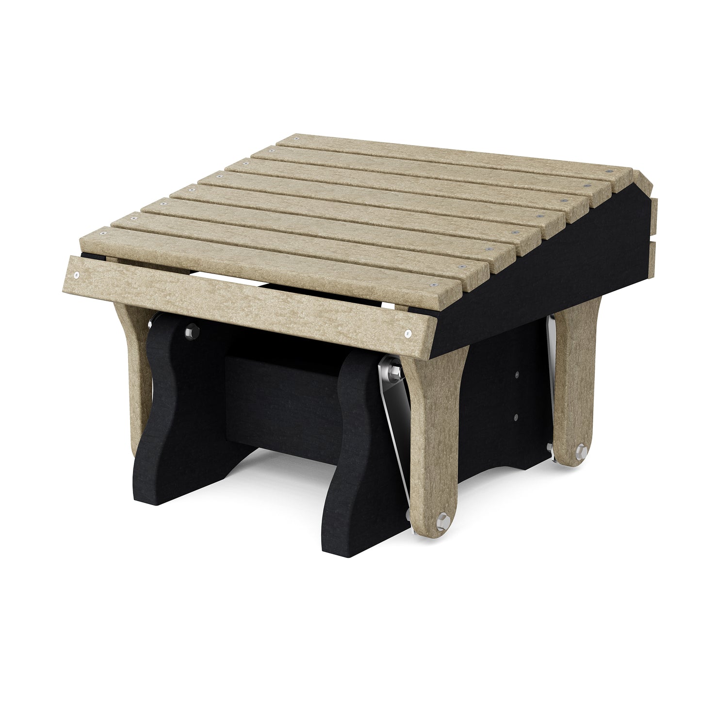 Wildridge Recycled Plastic Heritage Gliding Footrest (QUICK SHIP) - LEAD TIME TO SHIP 5 BUSINESS DAYS OR LESS