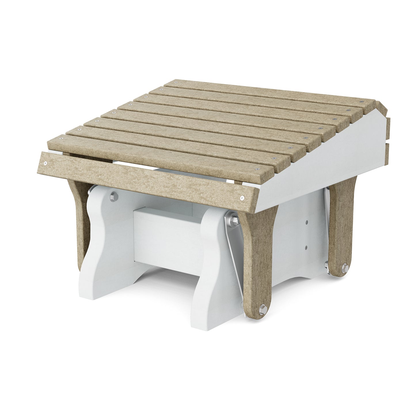 Wildridge Recycled Plastic Heritage Gliding Footrest (QUICK SHIP) - LEAD TIME TO SHIP 5 BUSINESS DAYS OR LESS