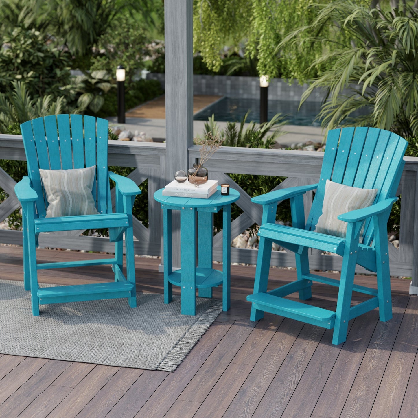 WILDRIDGE HERITAGE HIGH ADIRONDACK CHAIR (SEAT HEIGHT 23.5") (QUICK SHIP) - LEAD TIME TO SHIP 5 BUSINESS DAYS OR LESS