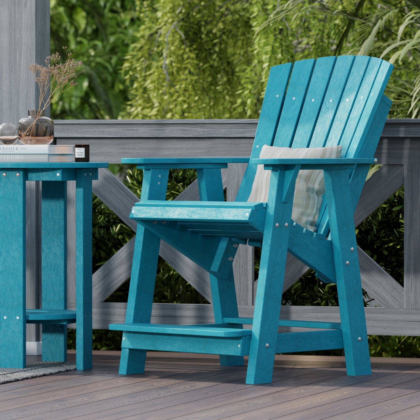 WILDRIDGE HERITAGE HIGH ADIRONDACK CHAIR (SEAT HEIGHT 23.5") (QUICK SHIP) - LEAD TIME TO SHIP 5 BUSINESS DAYS OR LESS