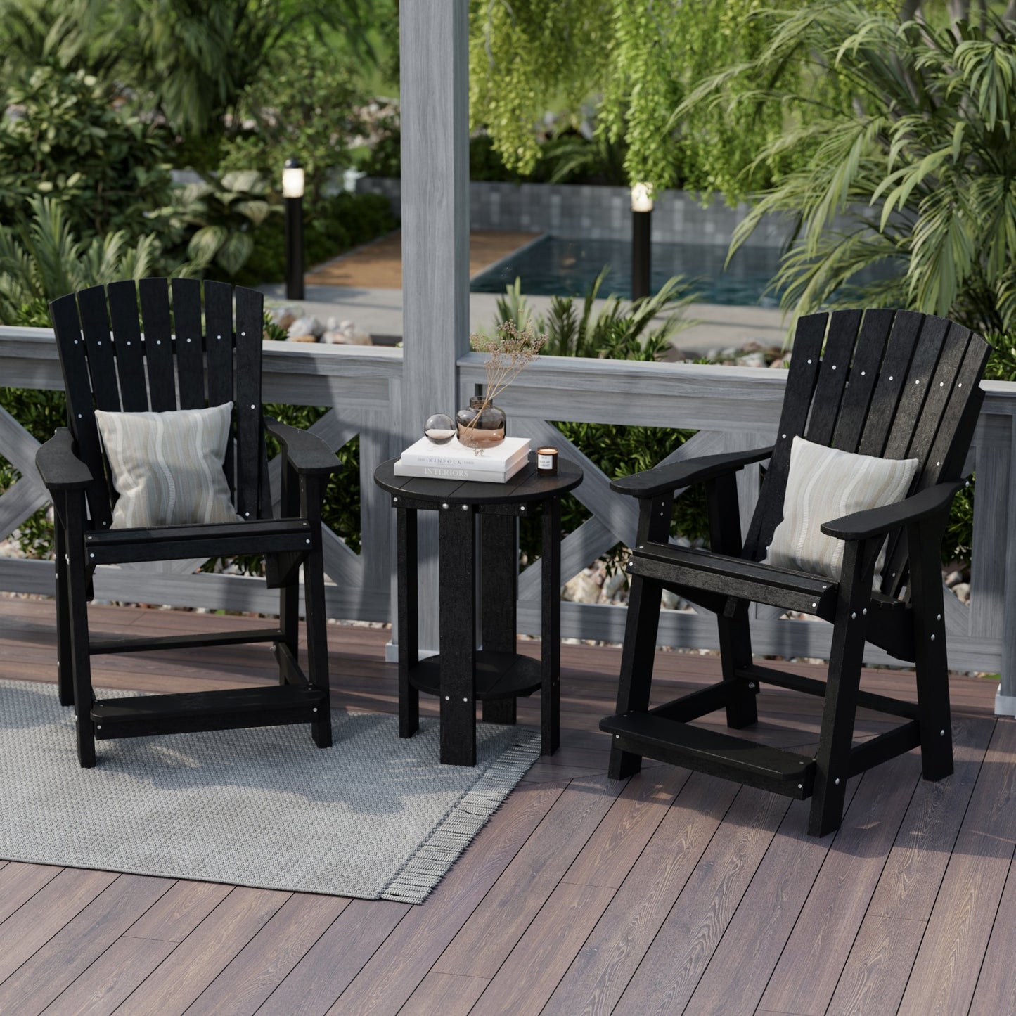 WILDRIDGE HERITAGE HIGH ADIRONDACK CHAIR (SEAT HEIGHT 23.5") (QUICK SHIP) - LEAD TIME TO SHIP 5 BUSINESS DAYS OR LESS