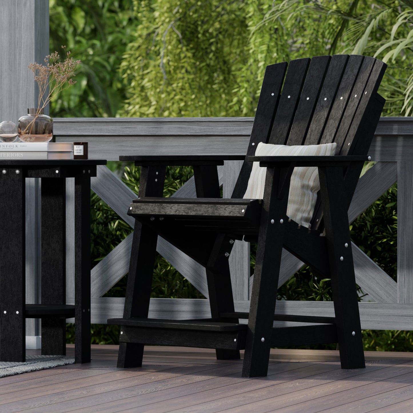 WILDRIDGE HERITAGE HIGH ADIRONDACK CHAIR (SEAT HEIGHT 23.5") (QUICK SHIP) - LEAD TIME TO SHIP 5 BUSINESS DAYS OR LESS