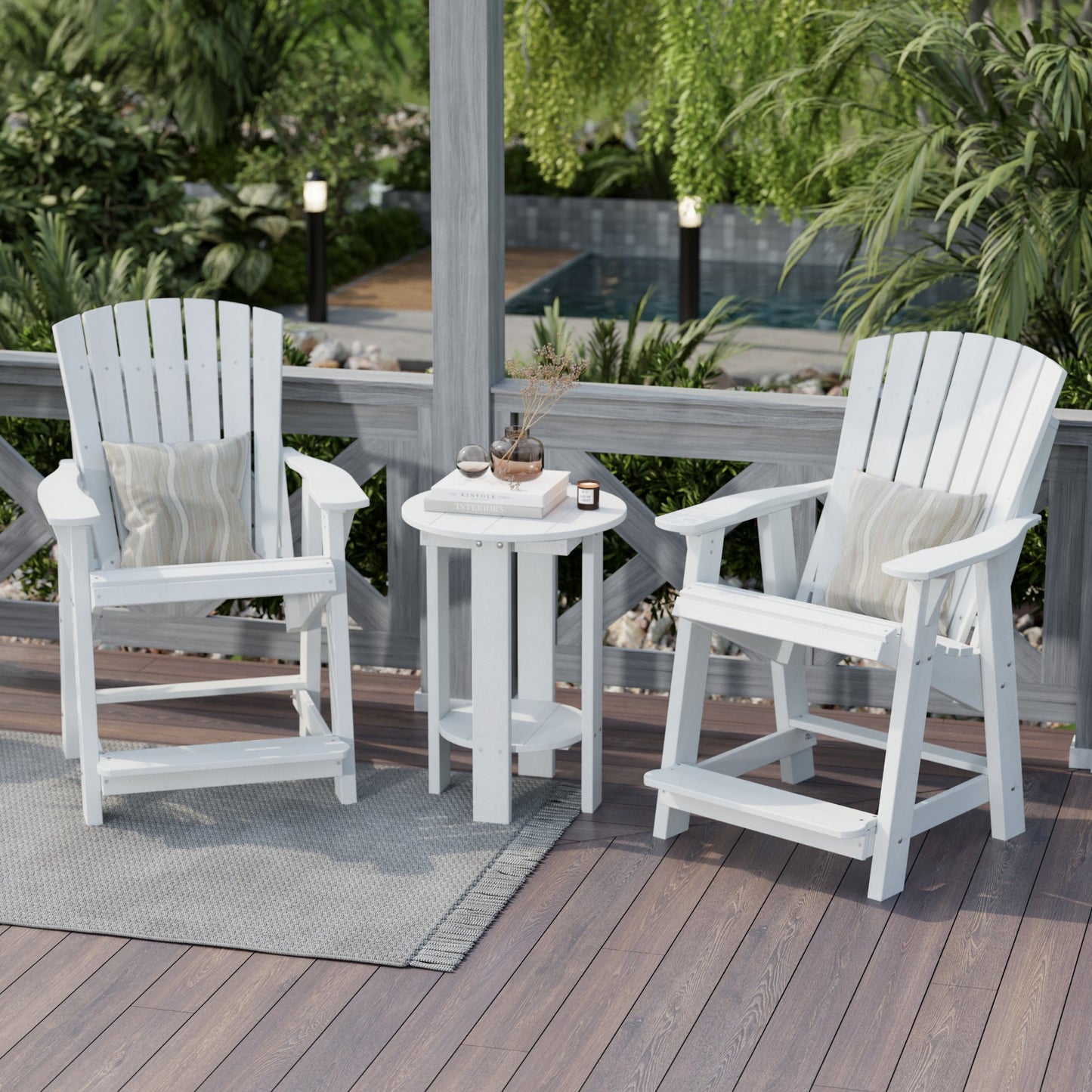 WILDRIDGE HERITAGE HIGH ADIRONDACK CHAIR (SEAT HEIGHT 23.5") (QUICK SHIP) - LEAD TIME TO SHIP 5 BUSINESS DAYS OR LESS