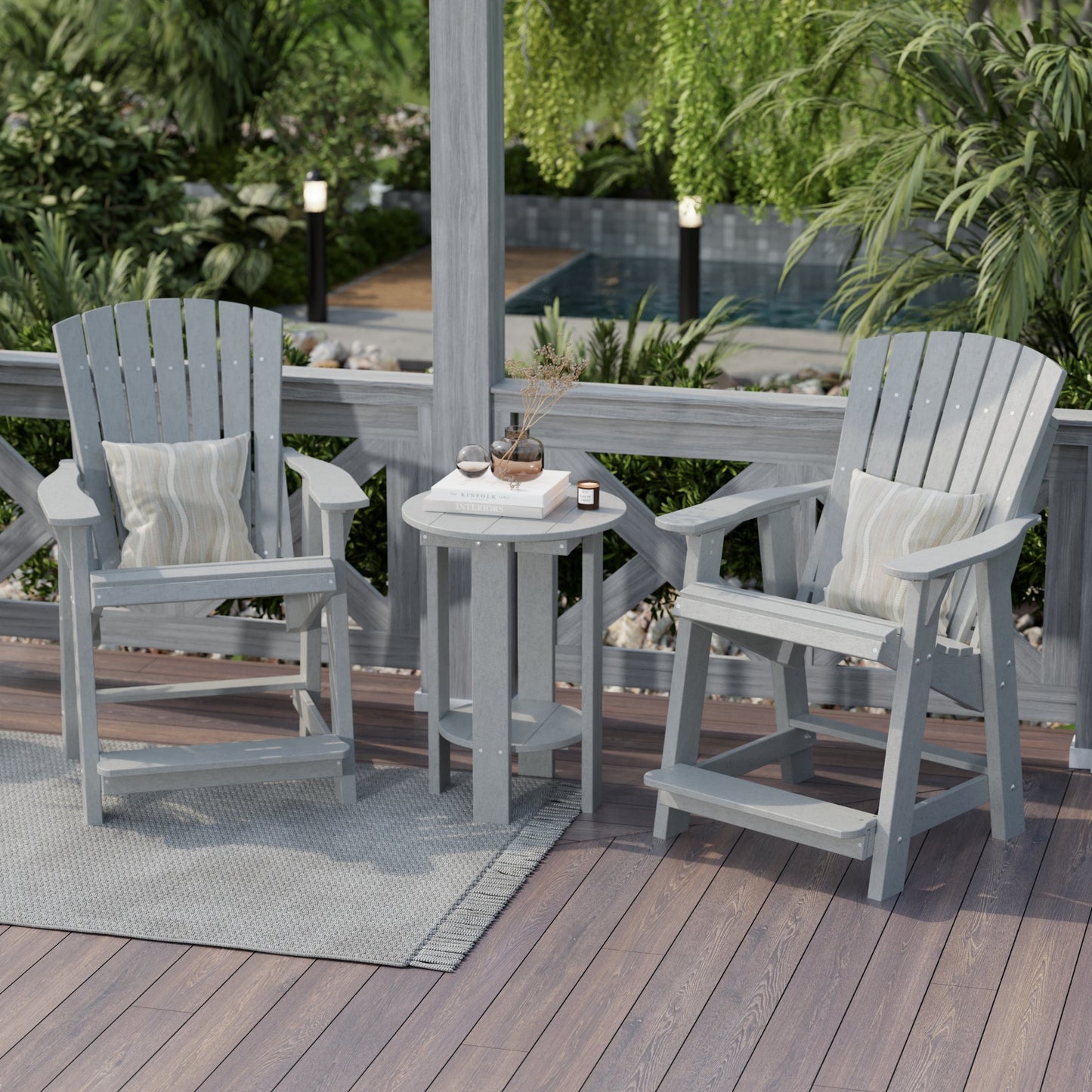 WILDRIDGE HERITAGE HIGH ADIRONDACK CHAIR (SEAT HEIGHT 23.5") (QUICK SHIP) - LEAD TIME TO SHIP 5 BUSINESS DAYS OR LESS