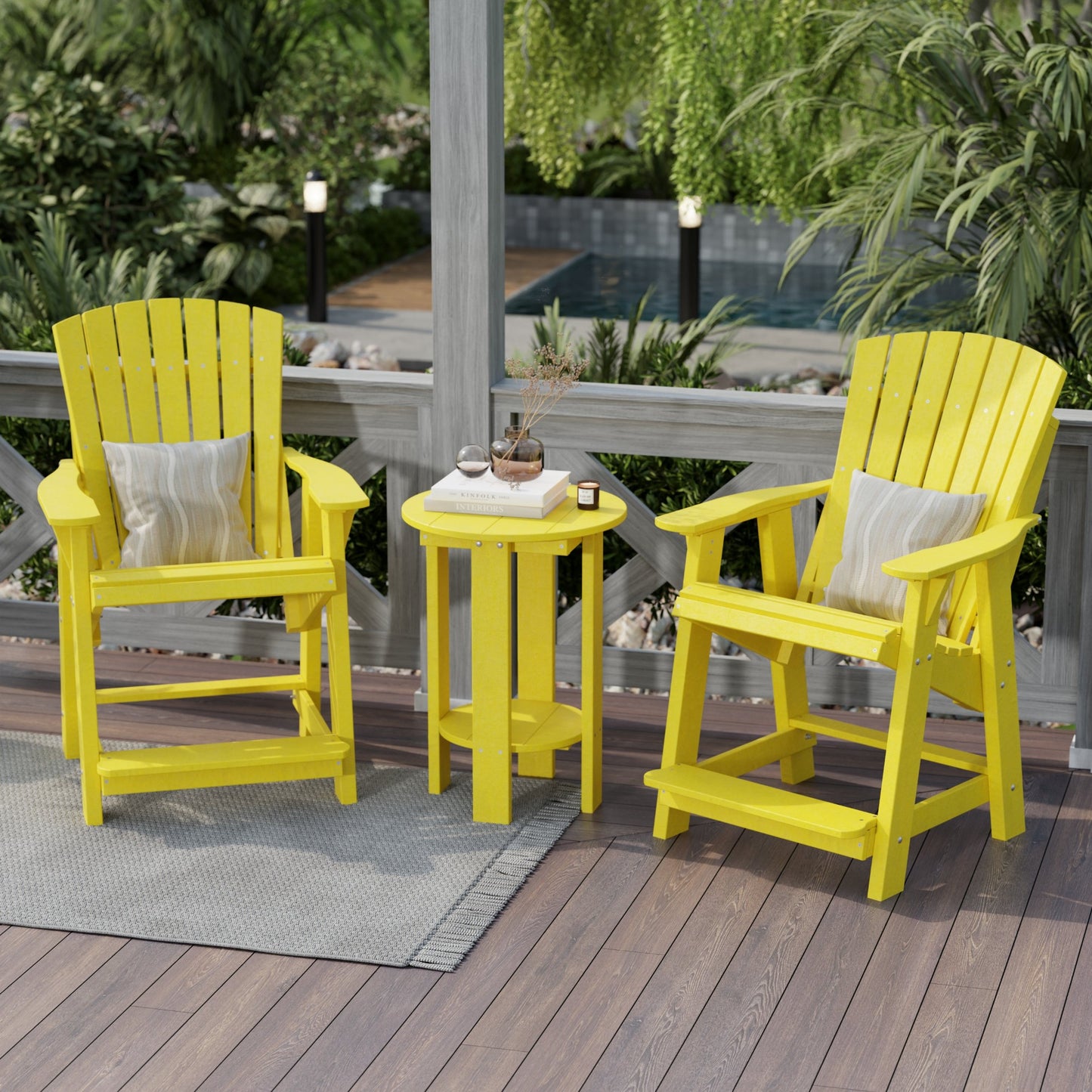 WILDRIDGE HERITAGE HIGH ADIRONDACK CHAIR (SEAT HEIGHT 23.5") (QUICK SHIP) - LEAD TIME TO SHIP 5 BUSINESS DAYS OR LESS