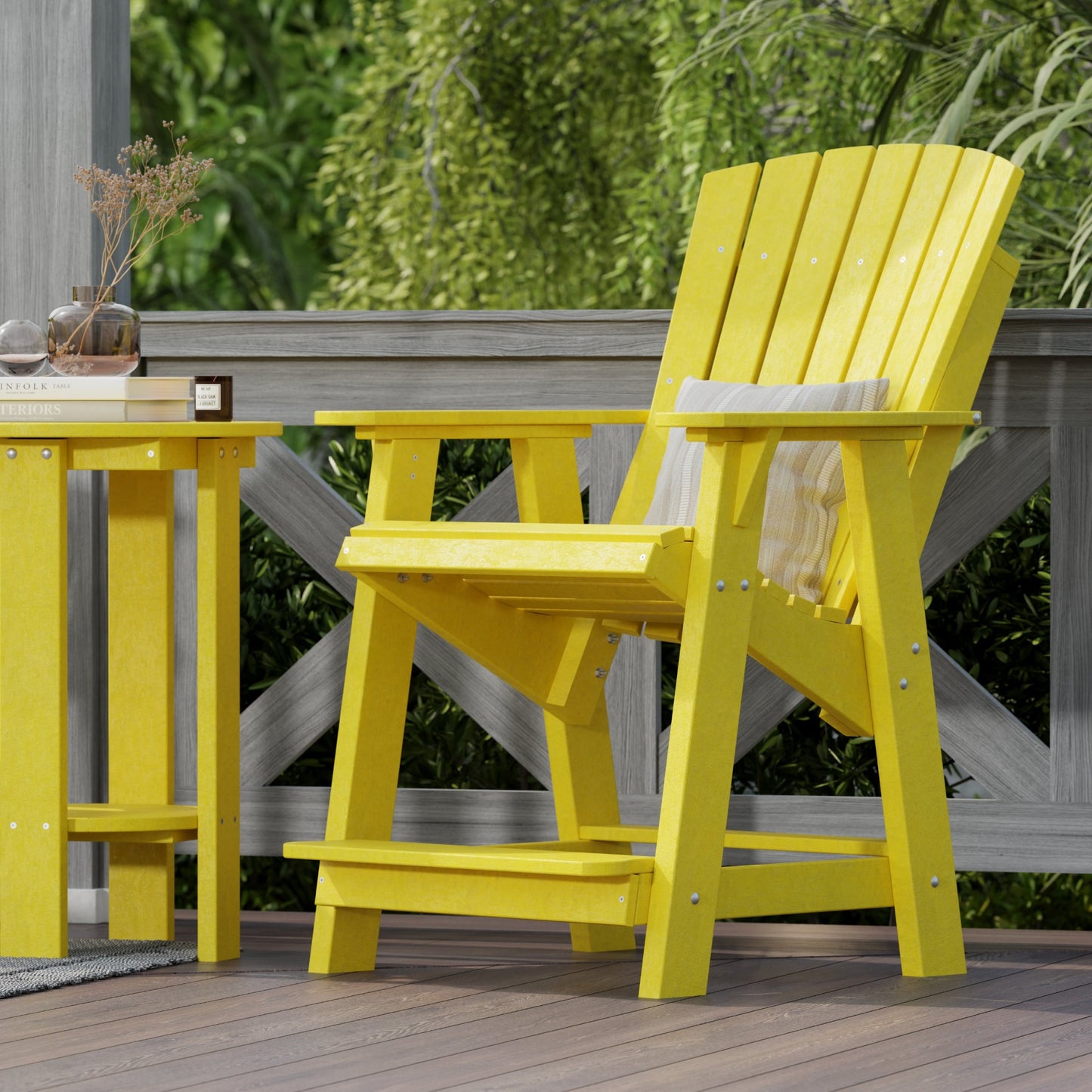 WILDRIDGE HERITAGE HIGH ADIRONDACK CHAIR (SEAT HEIGHT 23.5") (QUICK SHIP) - LEAD TIME TO SHIP 5 BUSINESS DAYS OR LESS