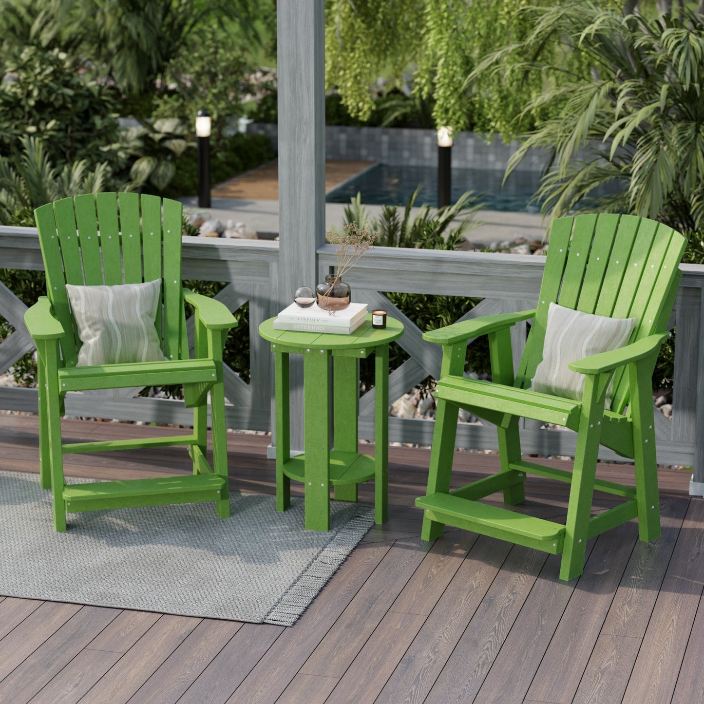 WILDRIDGE HERITAGE HIGH ADIRONDACK CHAIR (SEAT HEIGHT 23.5") (QUICK SHIP) - LEAD TIME TO SHIP 5 BUSINESS DAYS OR LESS