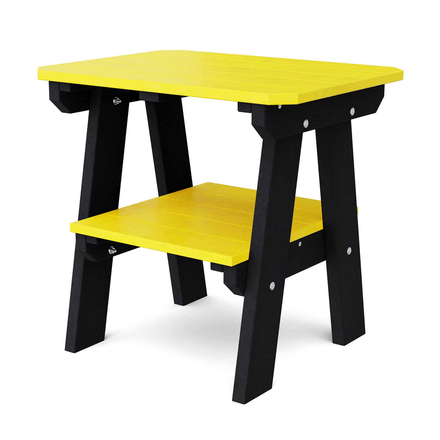 Wildridge Outdoor Recycled Plastic Heritage 2 Tier End Table - LEAD TIME TO SHIP 4 TO 6 WEEKS