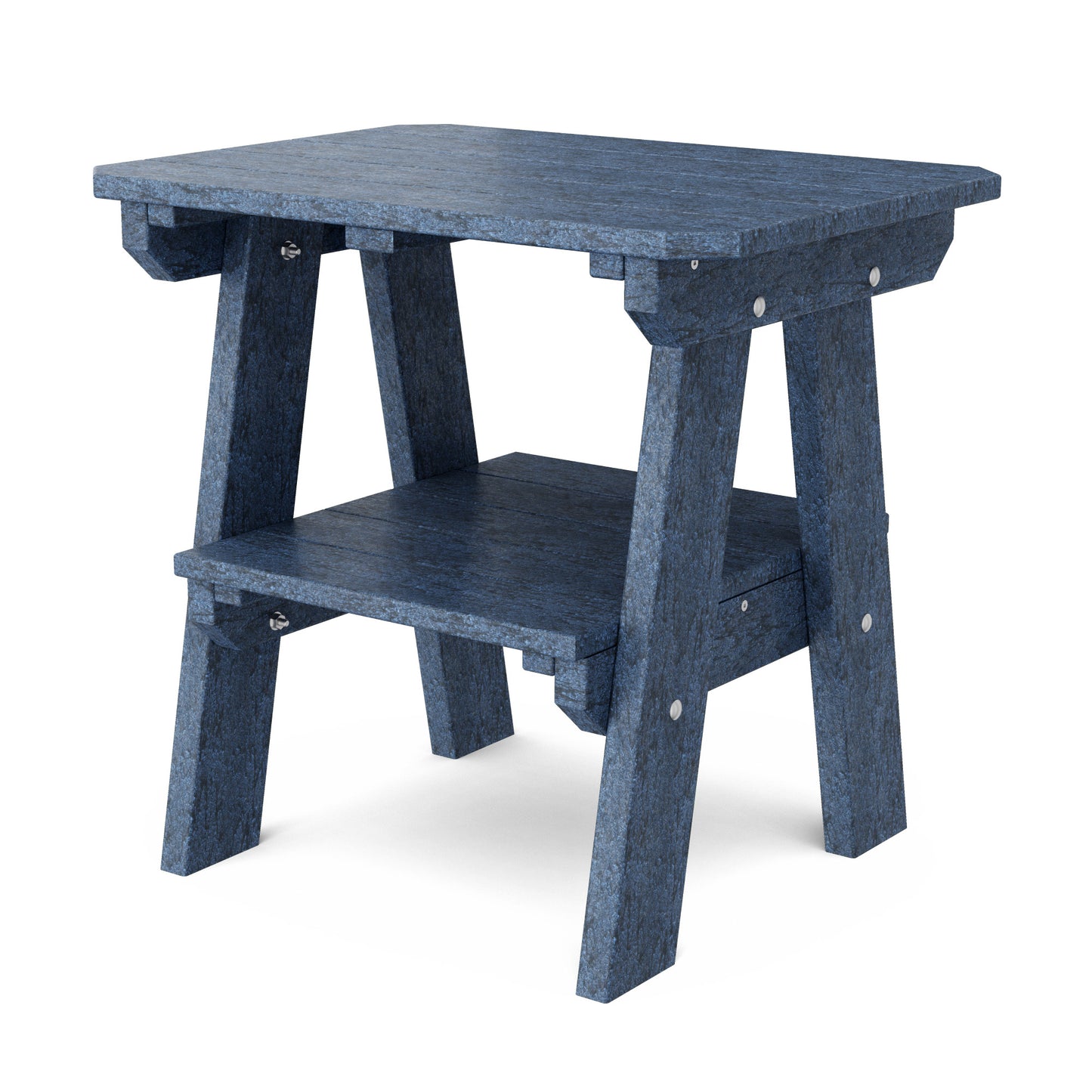 Wildridge Outdoor Recycled Plastic Heritage 2 Tier End Table - LEAD TIME TO SHIP 4 TO 6 WEEKS