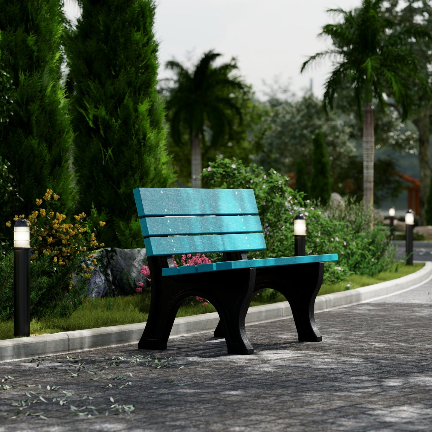 Wildridge Heritage 4' Park Bench - LEAD TIME TO SHIP 10 BUSINESS DAYS OR LESS