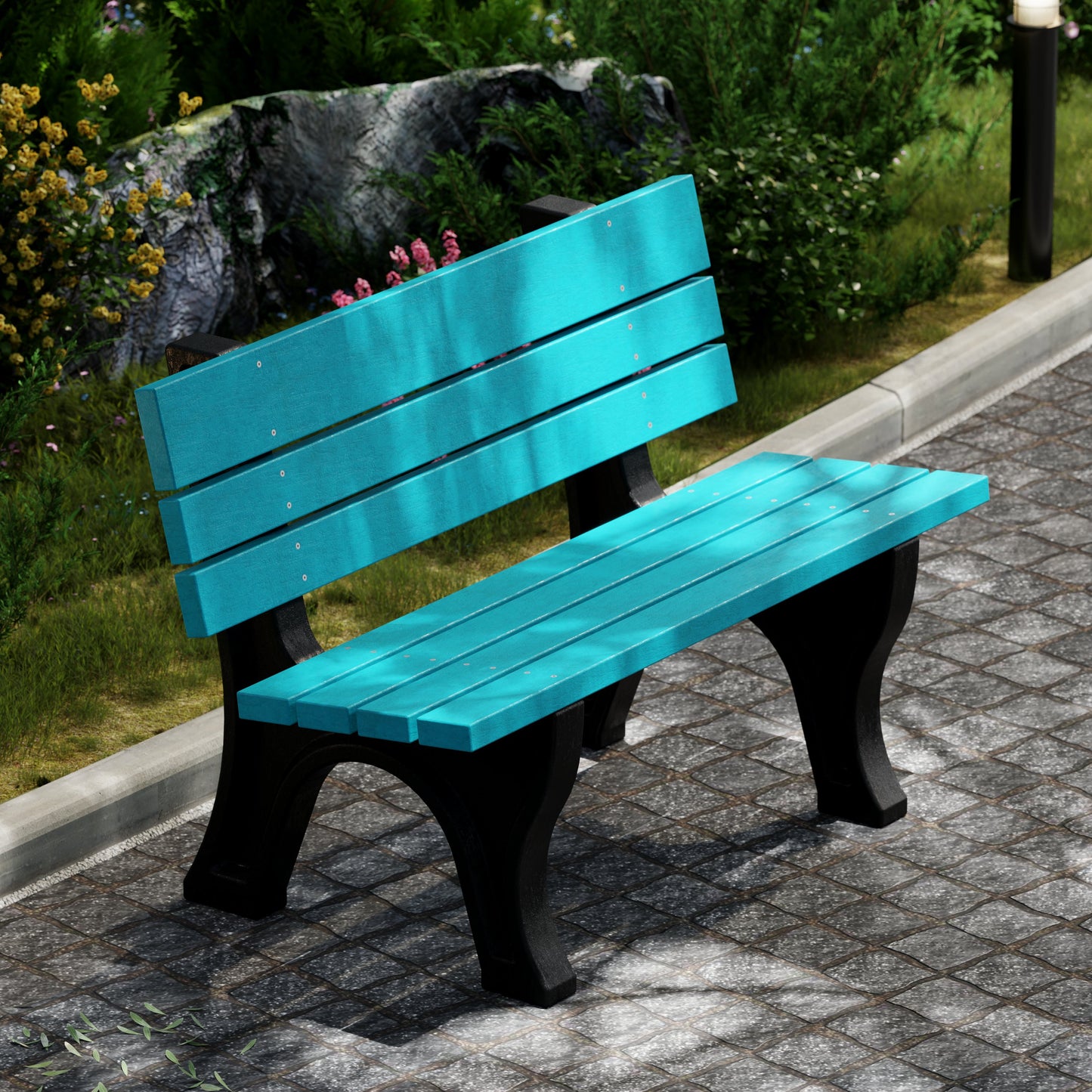 Wildridge Heritage 4' Park Bench - LEAD TIME TO SHIP 10 BUSINESS DAYS OR LESS