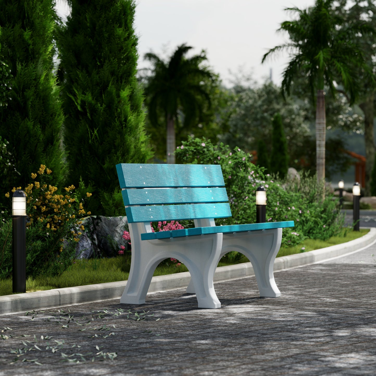 Wildridge Heritage 4' Park Bench - LEAD TIME TO SHIP 10 BUSINESS DAYS OR LESS