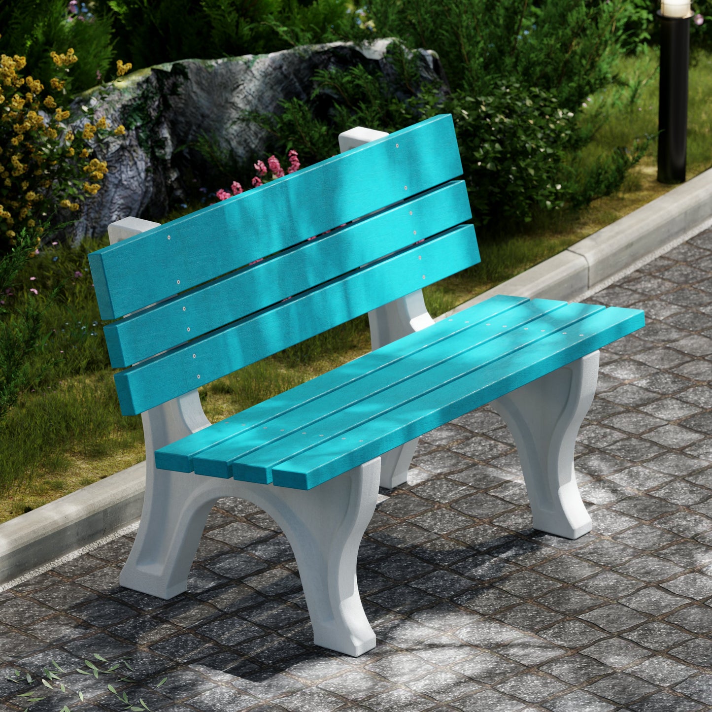 Wildridge Heritage 4' Park Bench - LEAD TIME TO SHIP 10 BUSINESS DAYS OR LESS